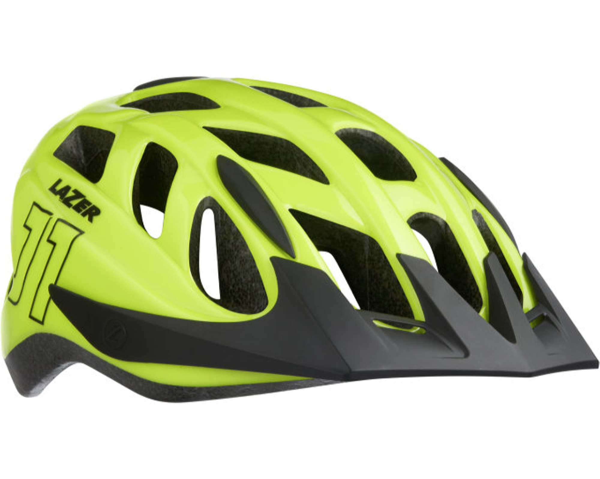 Шолом LAZER J1, підлітковий, неоново-жовтий