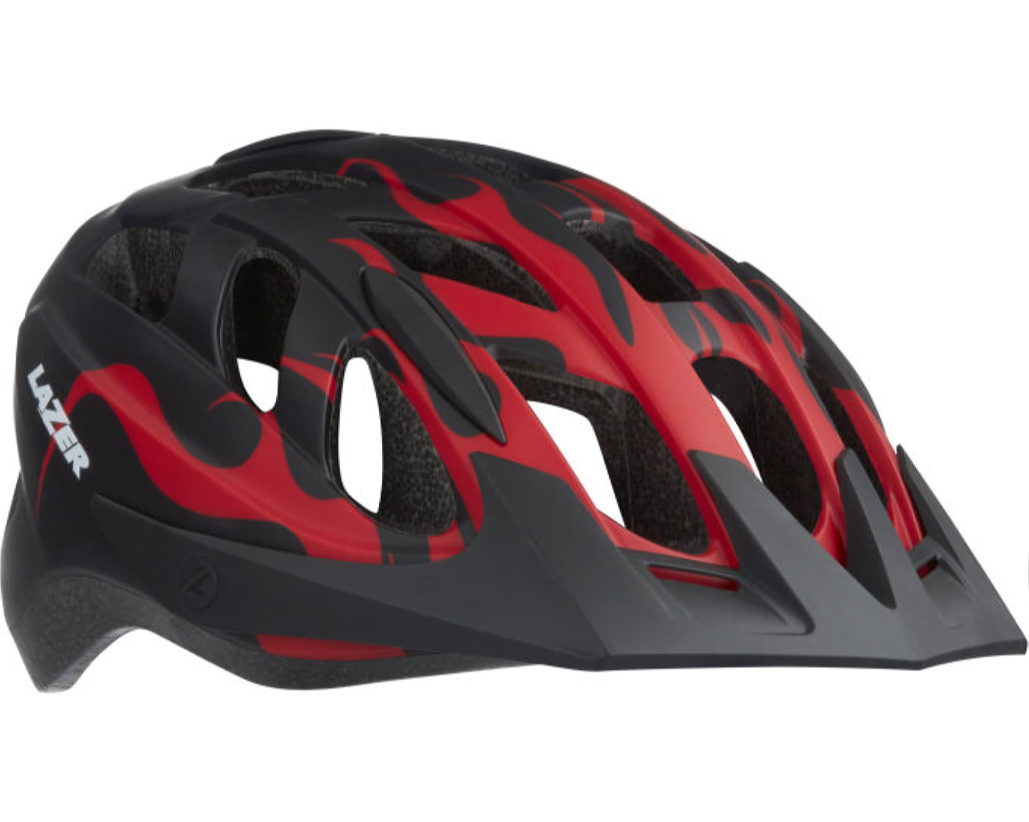 Шолом LAZER J1, підлітковий, чорний з вогнями