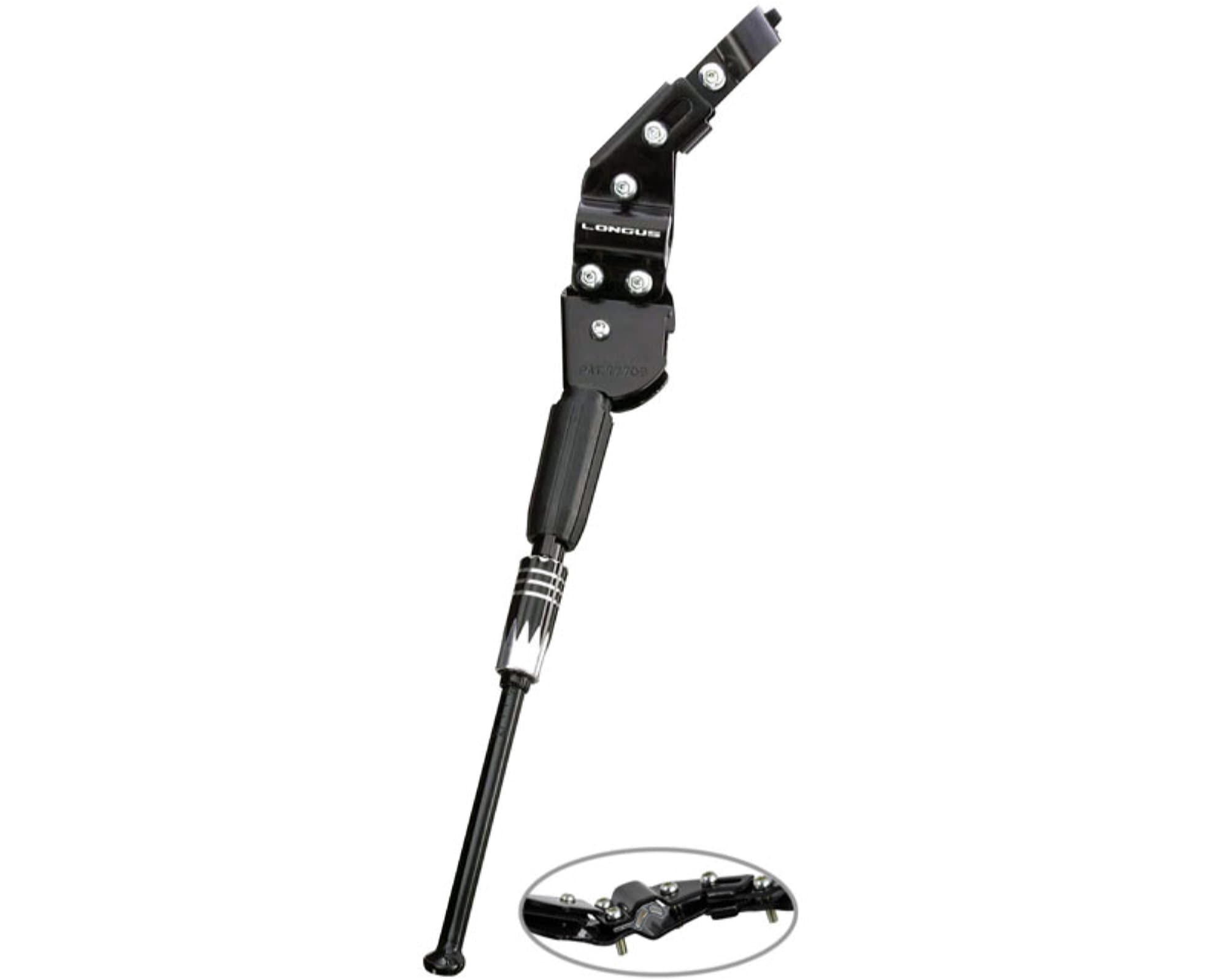 Підніжка Longus VERSION AL 22/26 на заднє перо рами, чорний