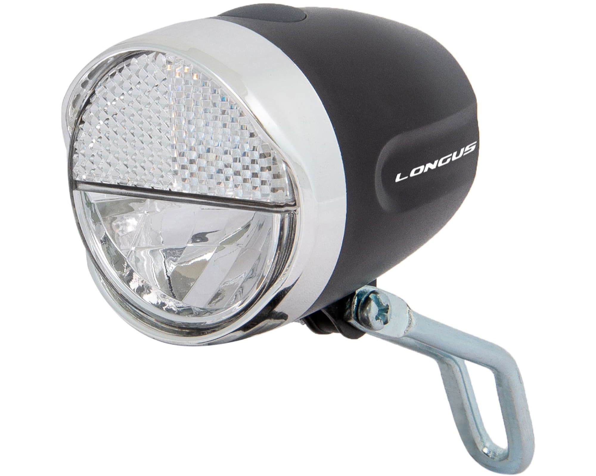 Світло переднє Longus FRONT 1W LED 2 ф-ції, чорний
