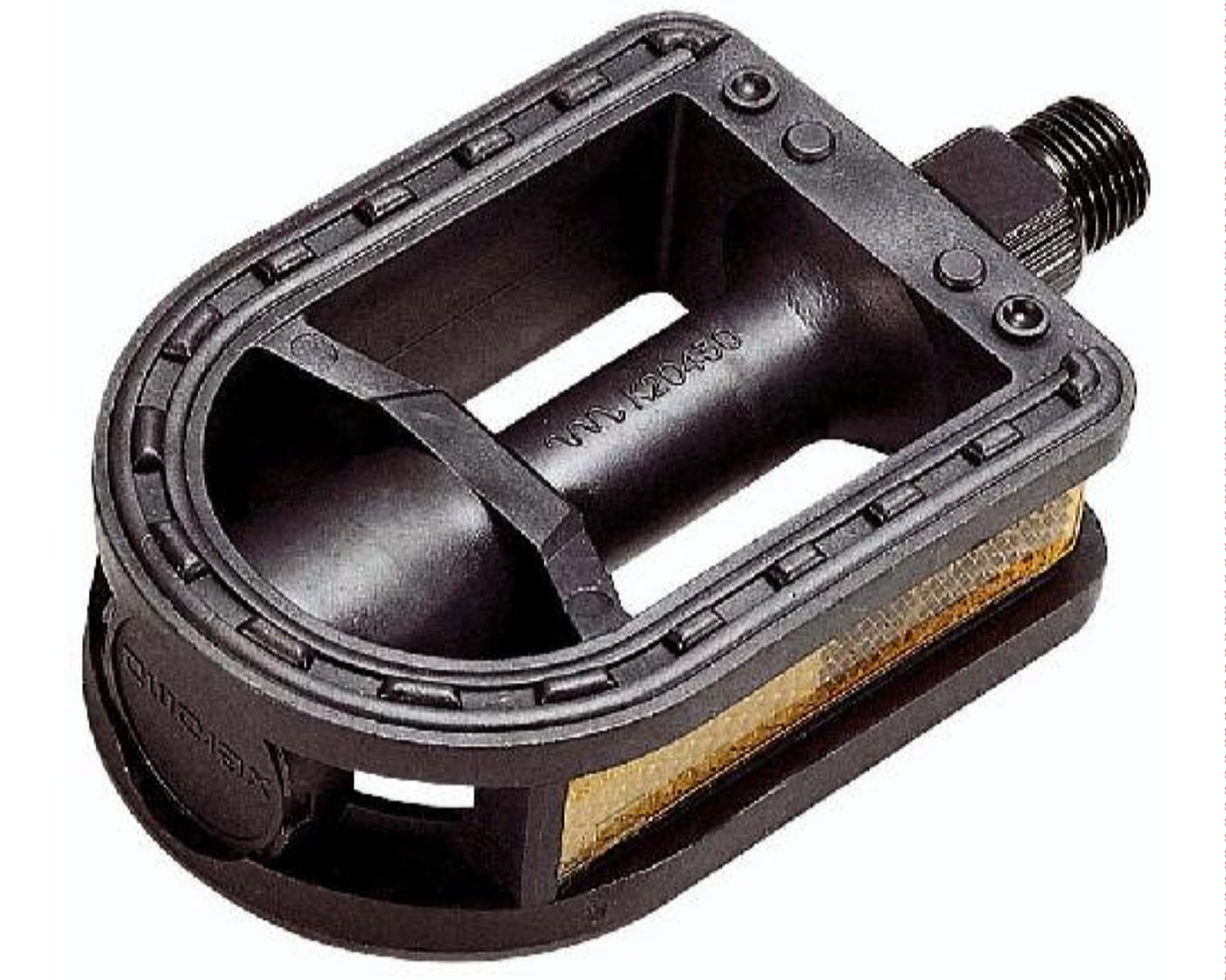 Педали Longus MTB пластик, детские, черный, световозвращатели