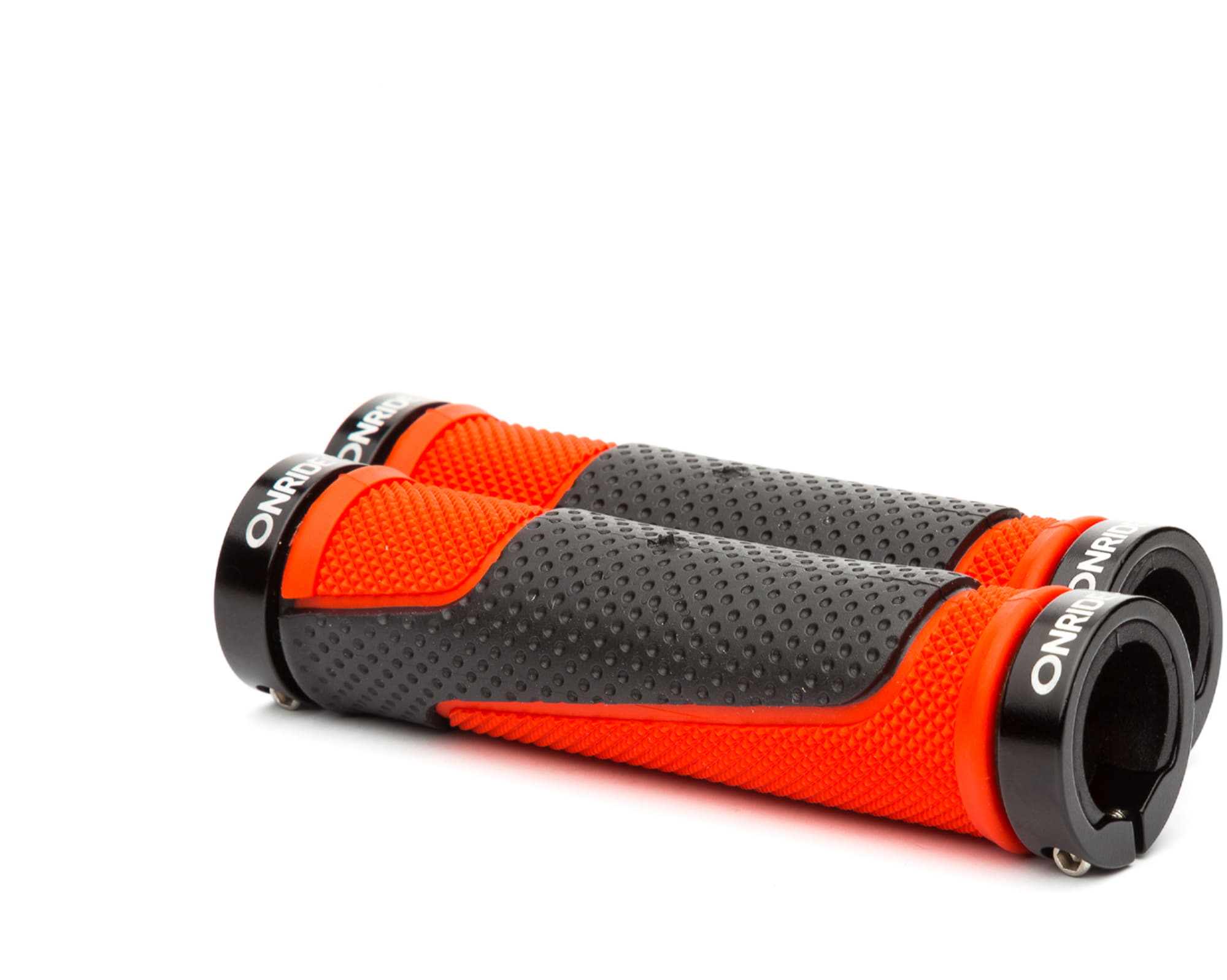 Ручки руля ONRIDE DualGrip. Чорний/Червоний