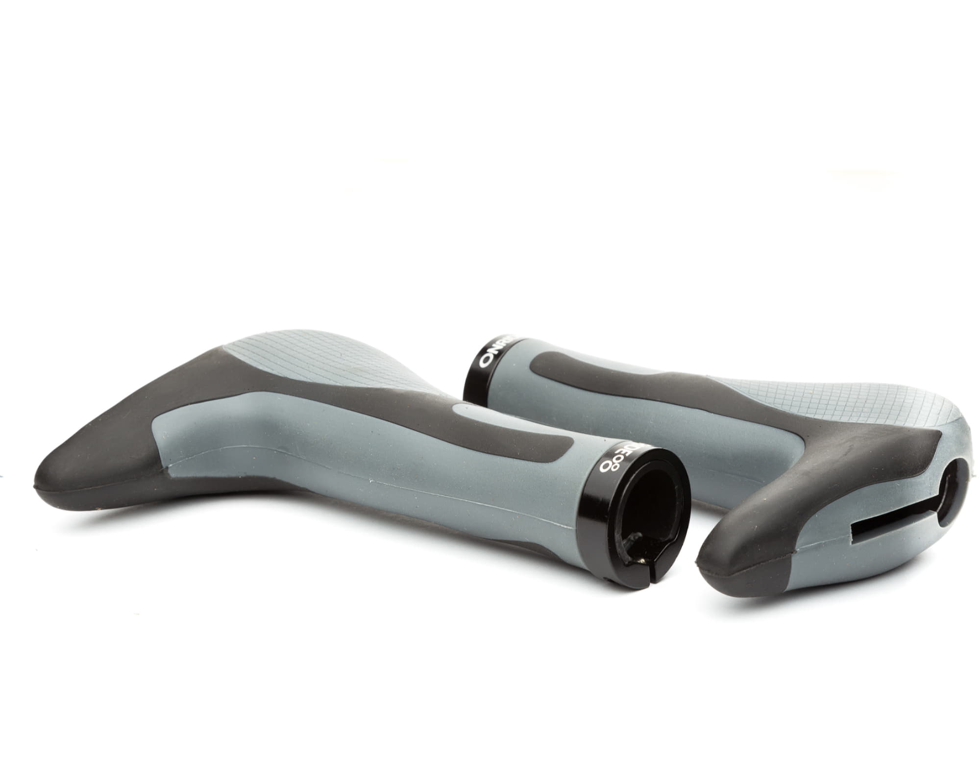 Ручки руля ONRIDE HornGrip50. Чорний/Сірий