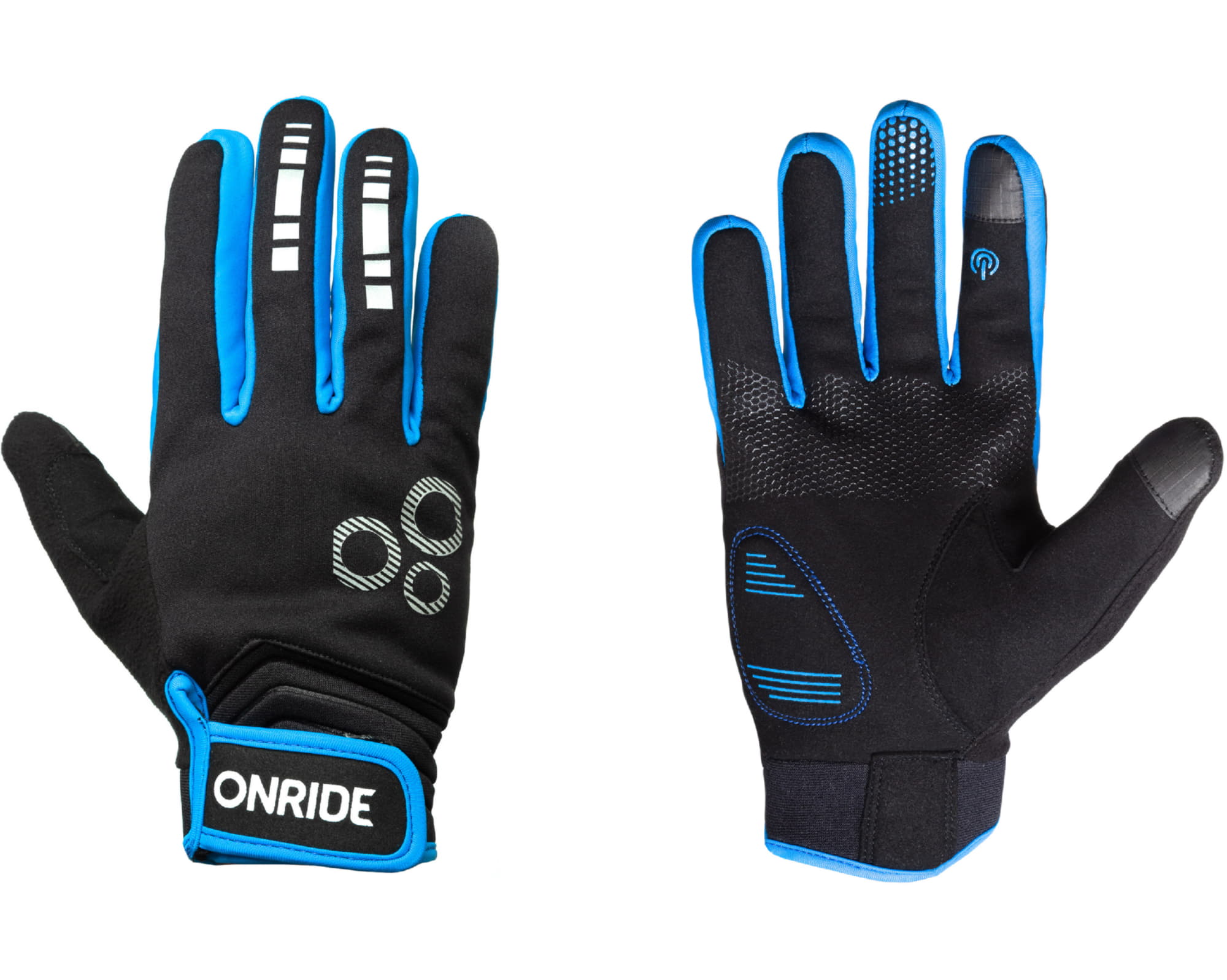 Перчатки ONRIDE Pleasure 20 цвет синий размер S