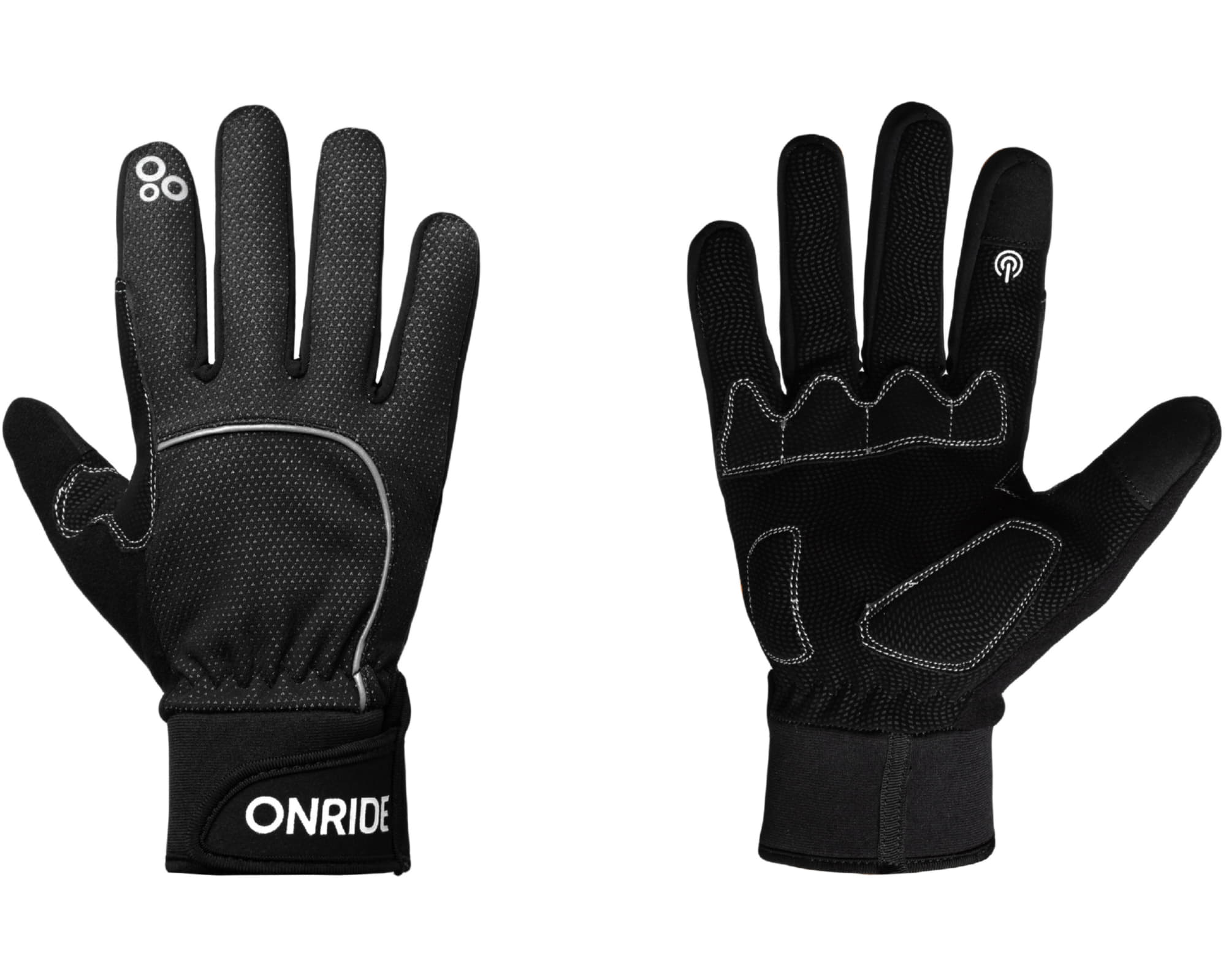 Рукавички ONRIDE Icy 10 колір чорний розмір XL