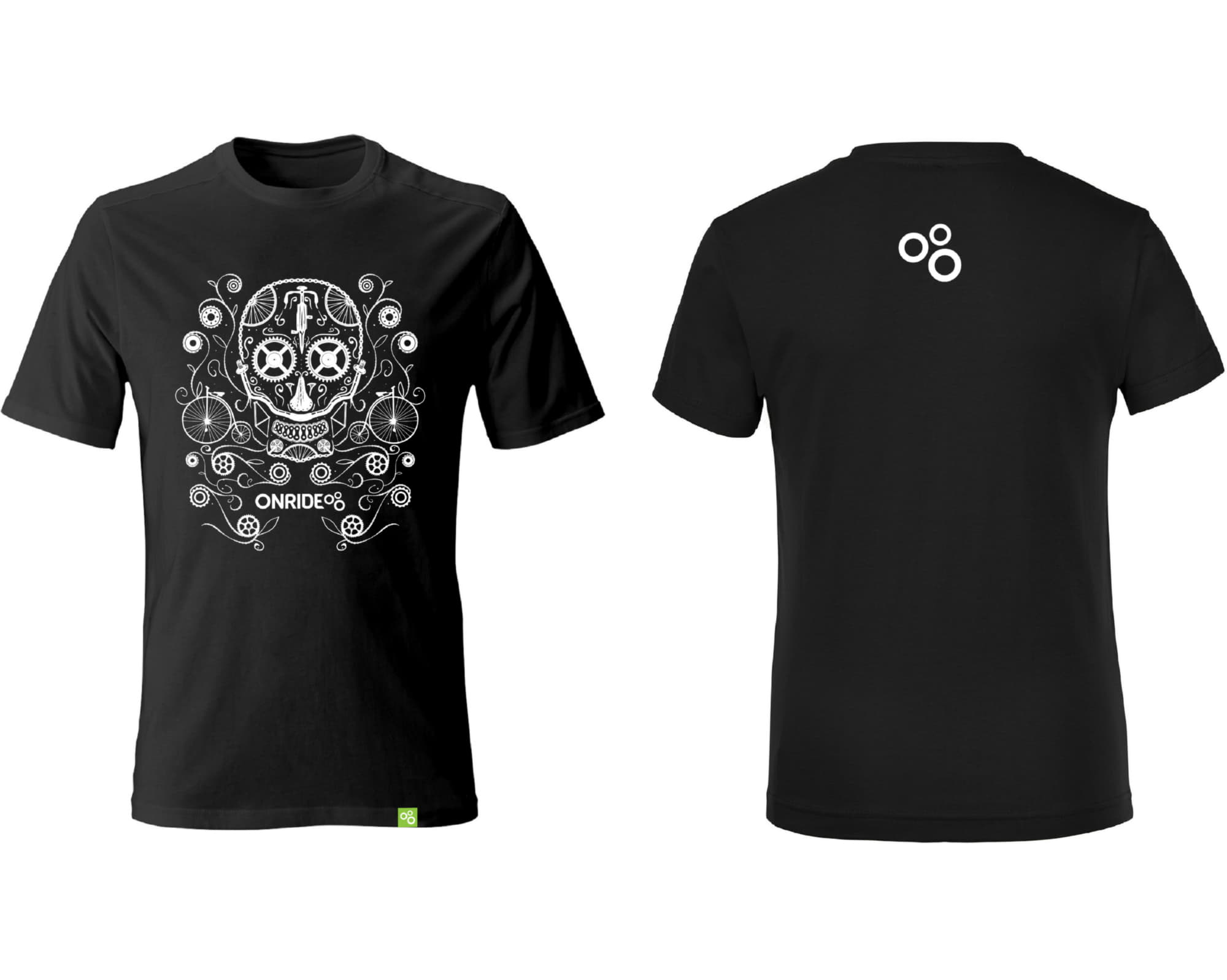 Футболка ONRIDE Skull 20 чоловіча чорний M