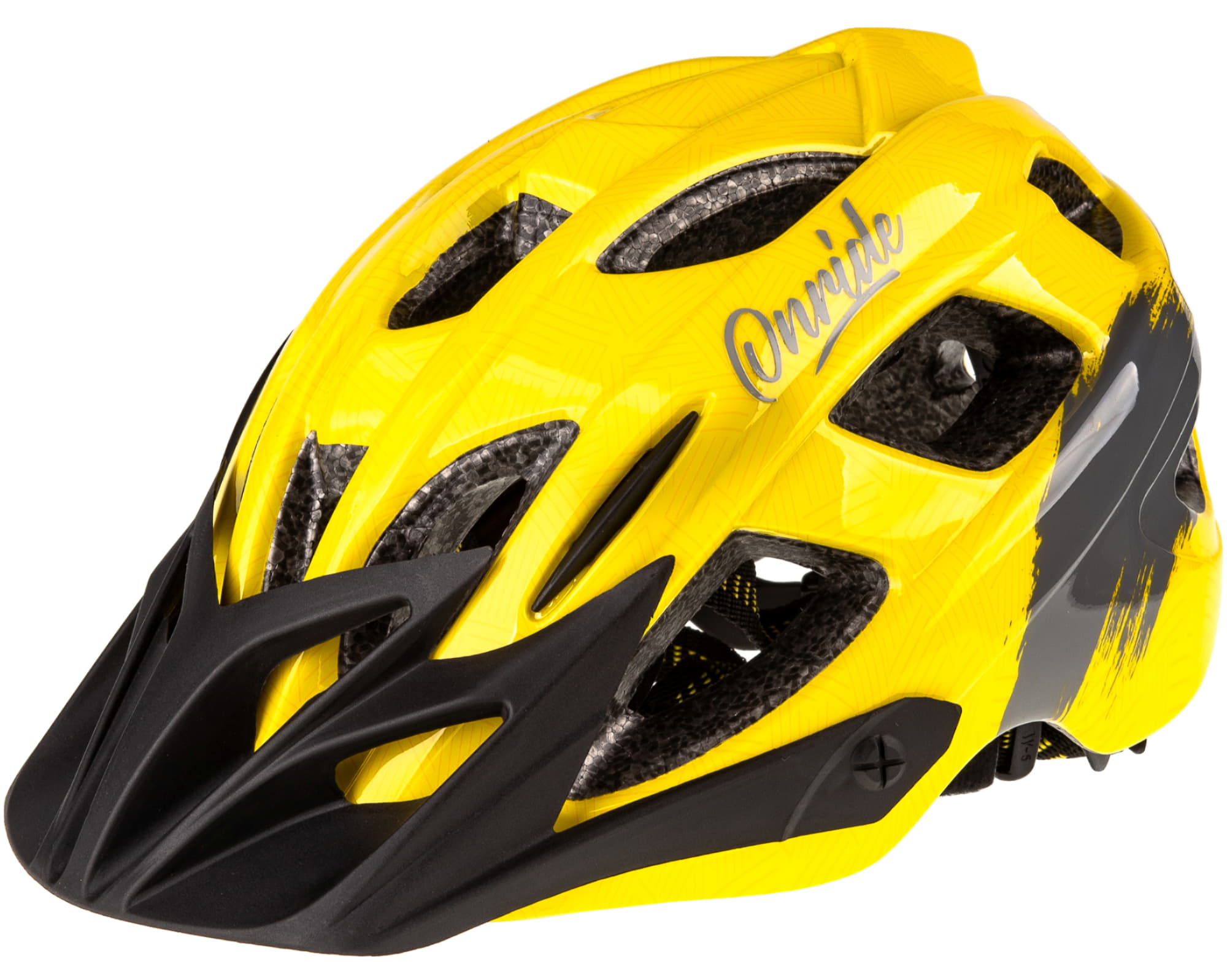 Шолом ONRIDE Rider жовтий/сірий M (52-56 см)