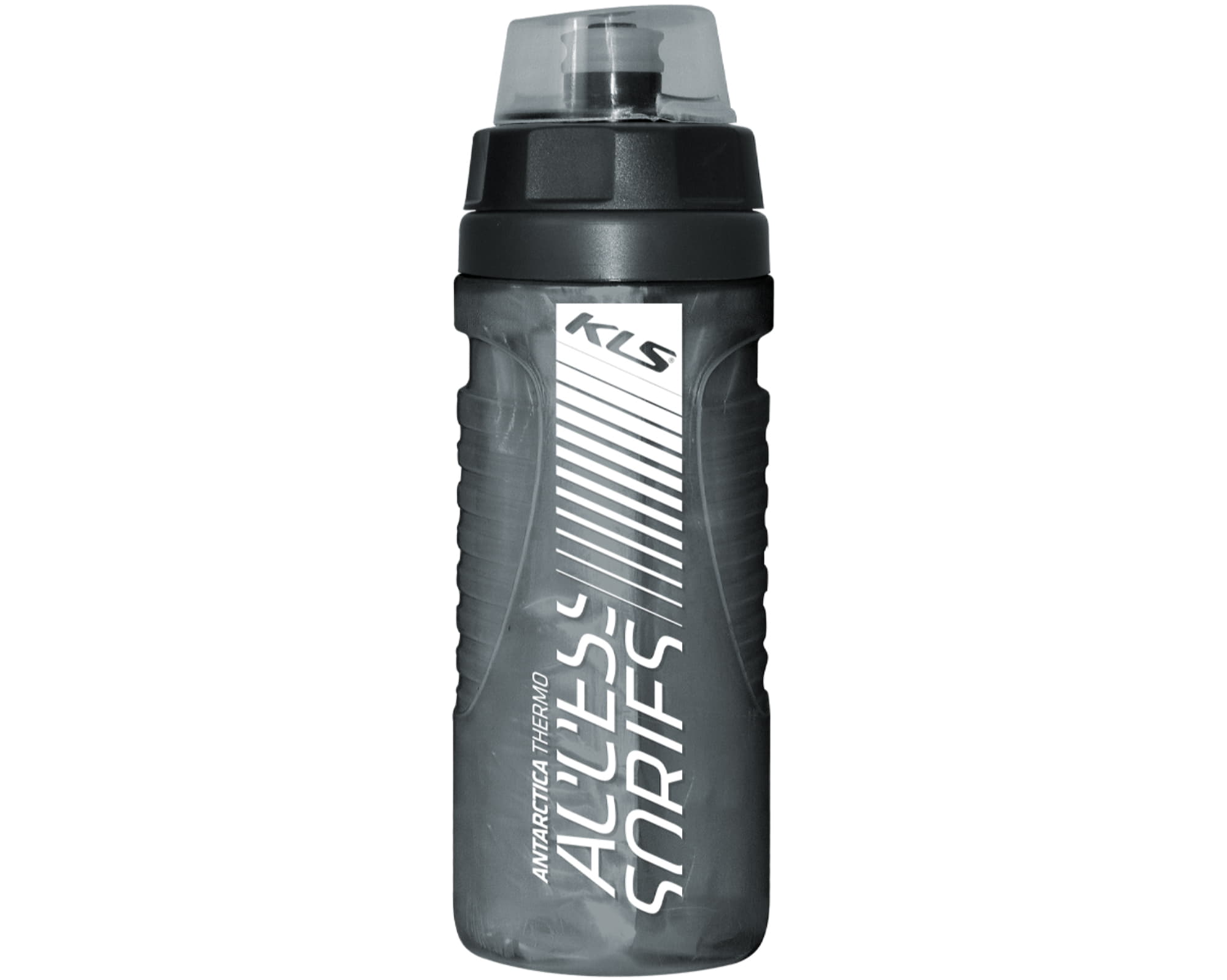 Фляга-термо KLS Antarctiсa 500 мл с черной крышкой