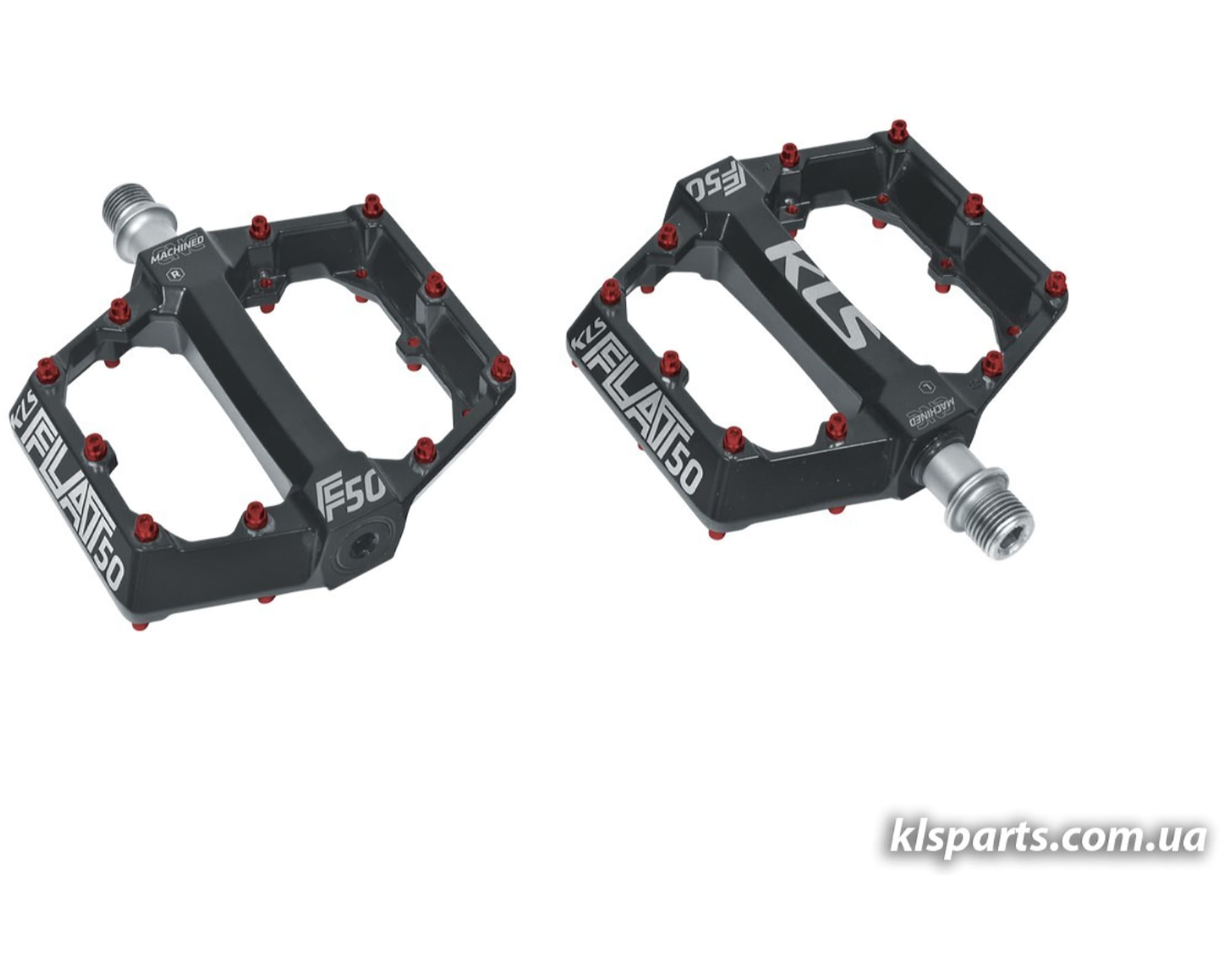 Педалі KLS Flat 50 чорний