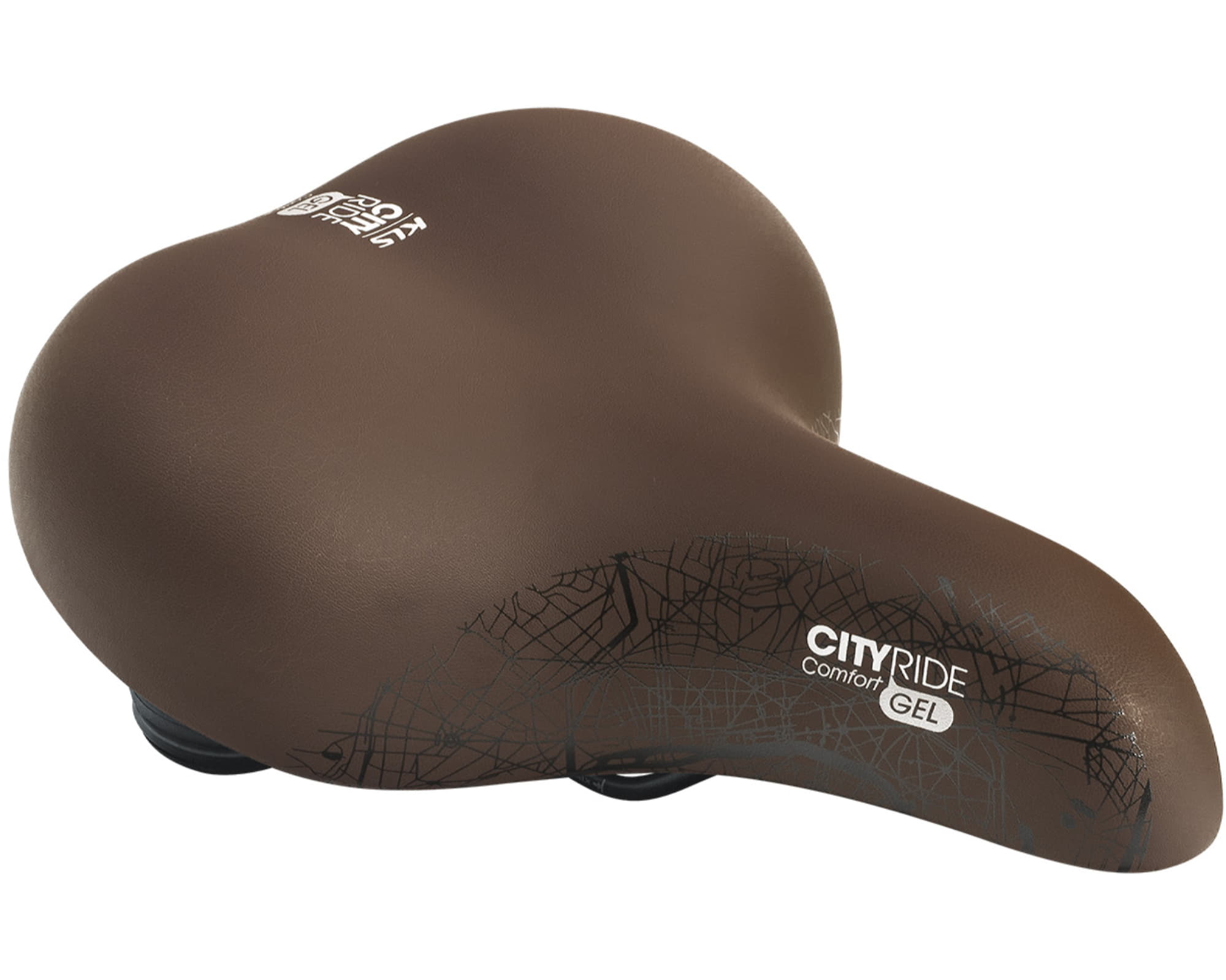 Сідло KLS Cityride гелеве корчневий