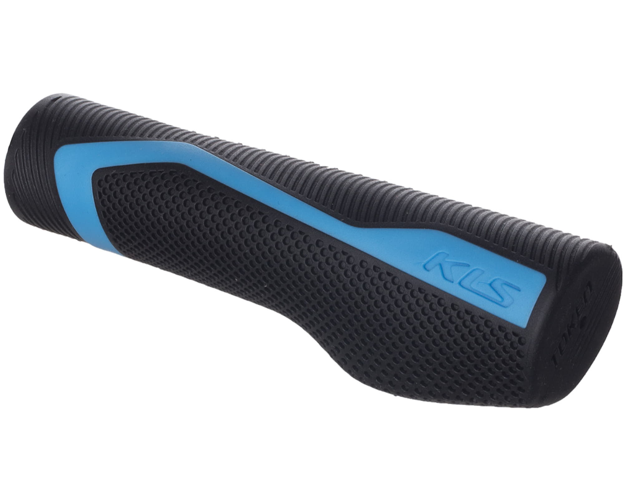 Ручки на кермо KLS Token чорний-блакитний