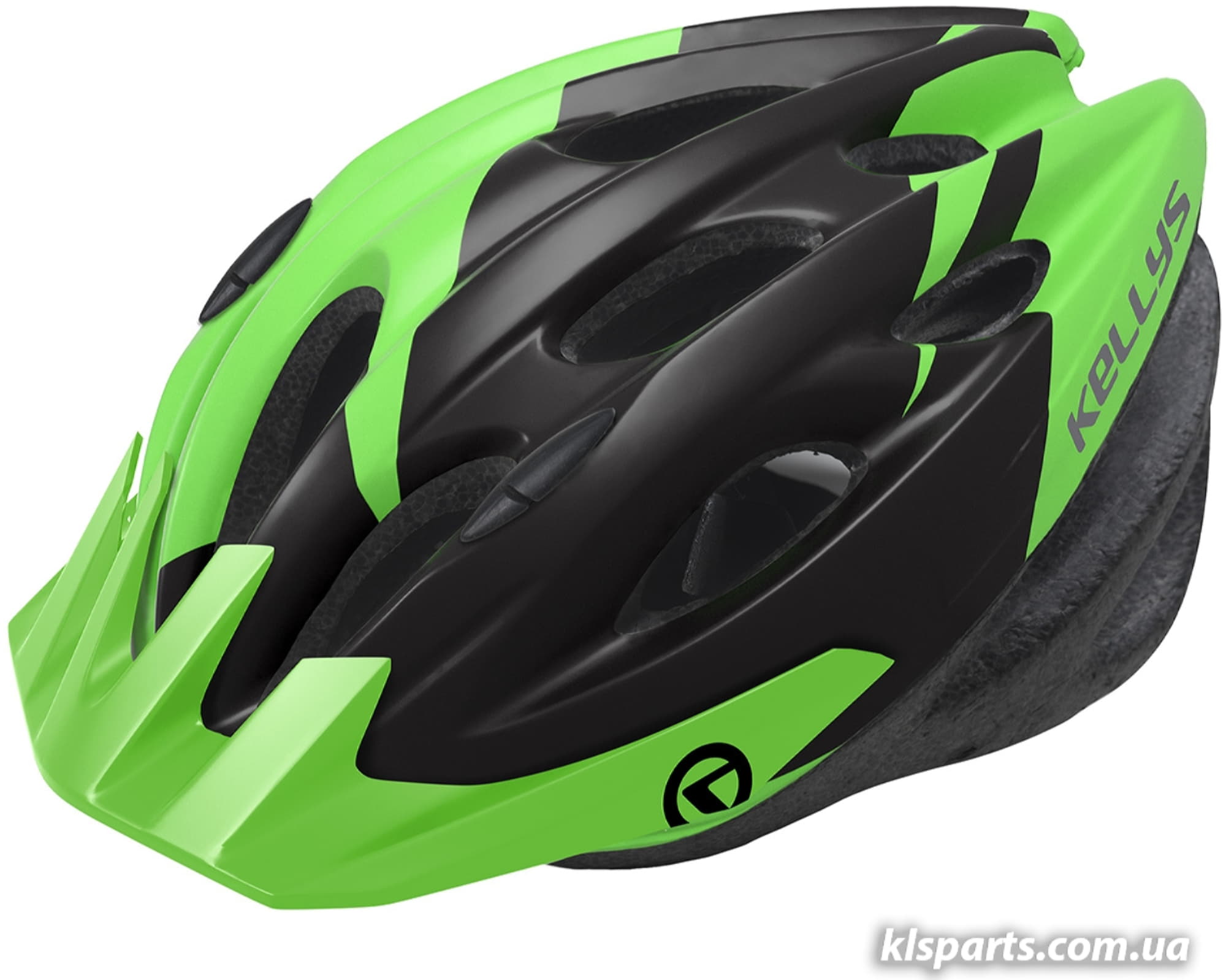 Шлем KLS Blaze 18 матовый зеленый S/M (54-57 см)