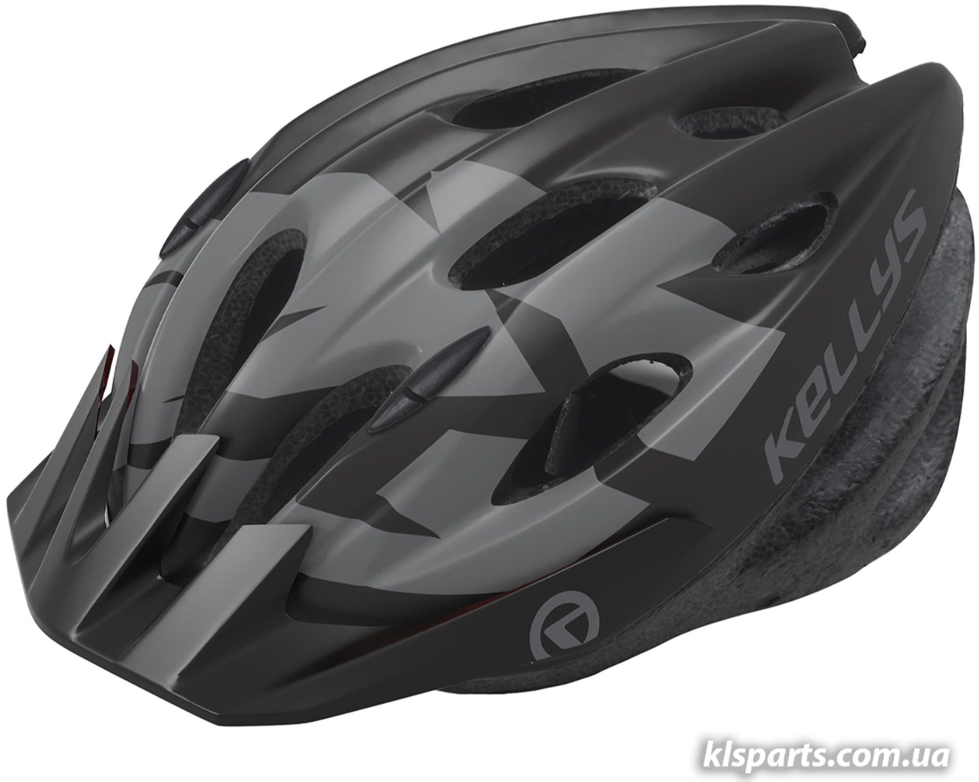 Шолом KLS Blaze 18 матовий чорний S/M (54-57 см)