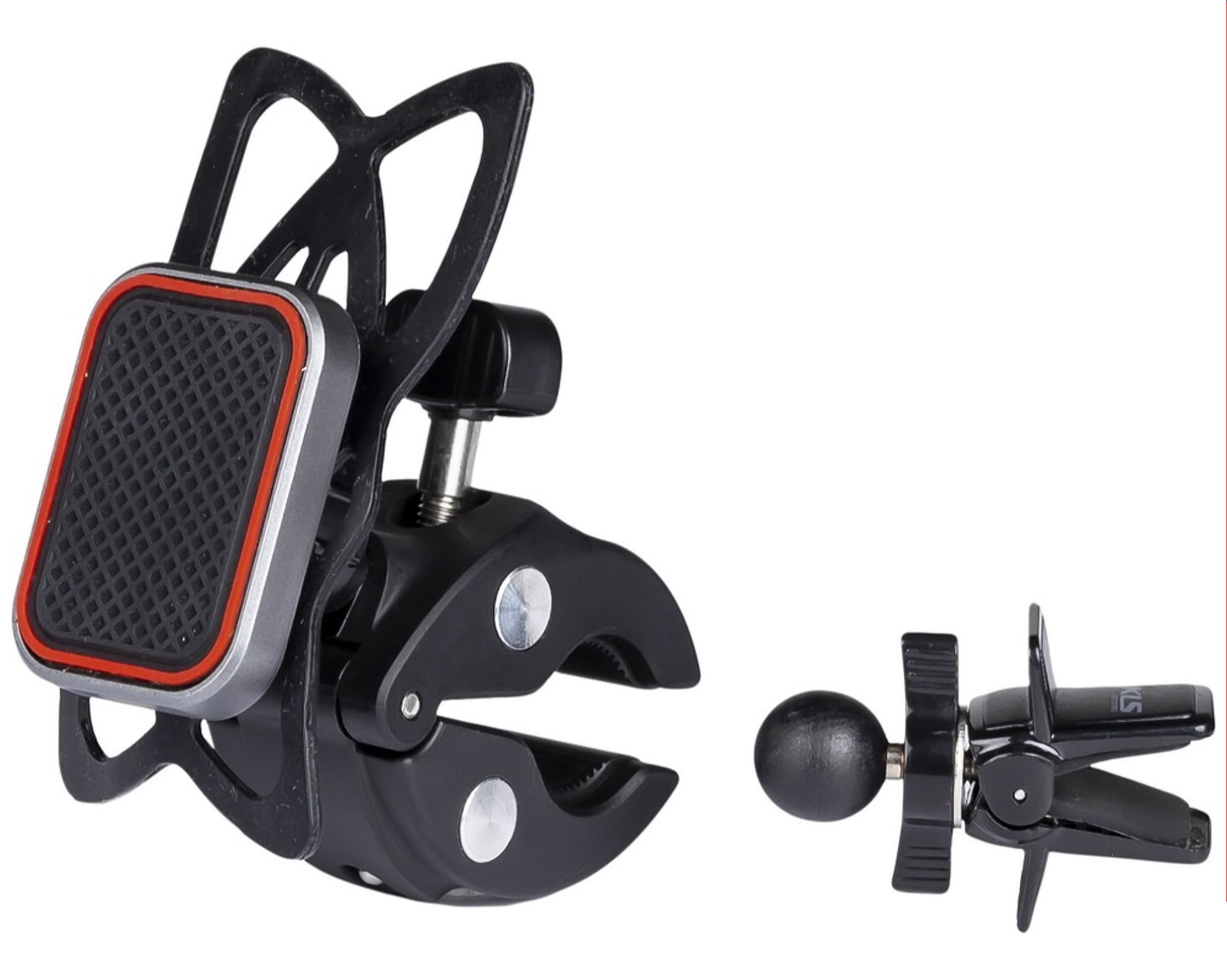 Держатель для гаджета универсальный KLS Link авто/вело. черный