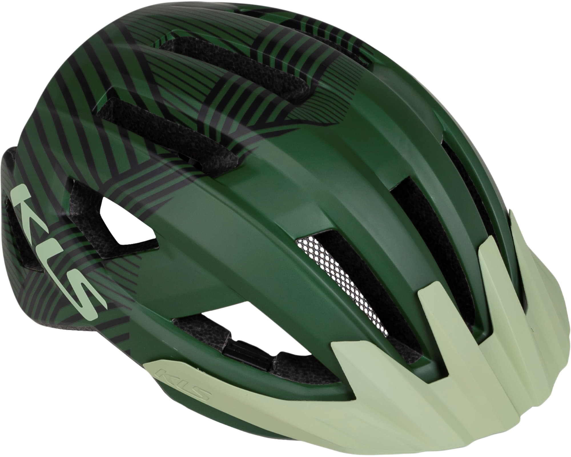 Шолом KLS Daze зелений мілітарі M/L (55-58 см)