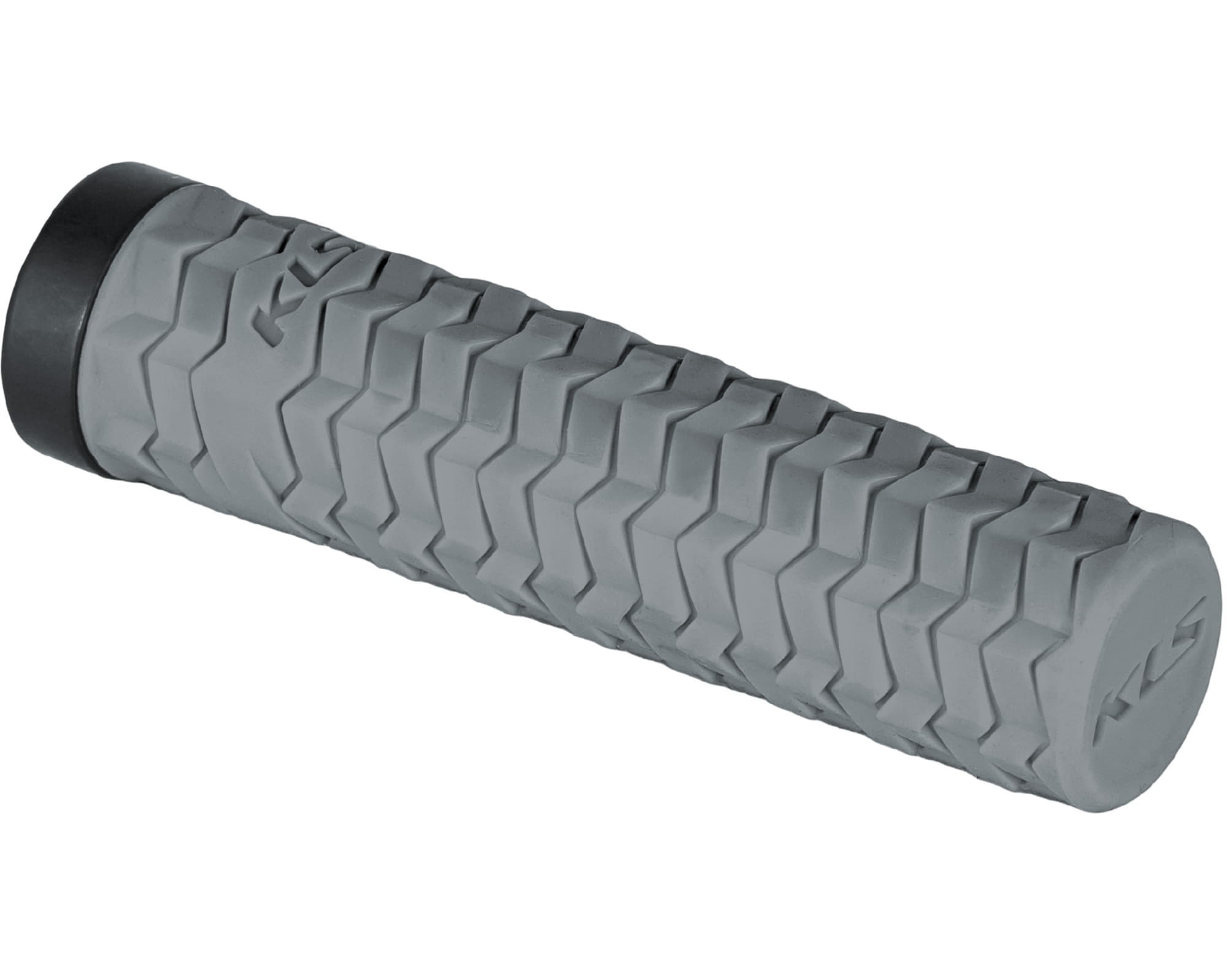 Ручки на руль с одним замком KLS Poison LockOn серый