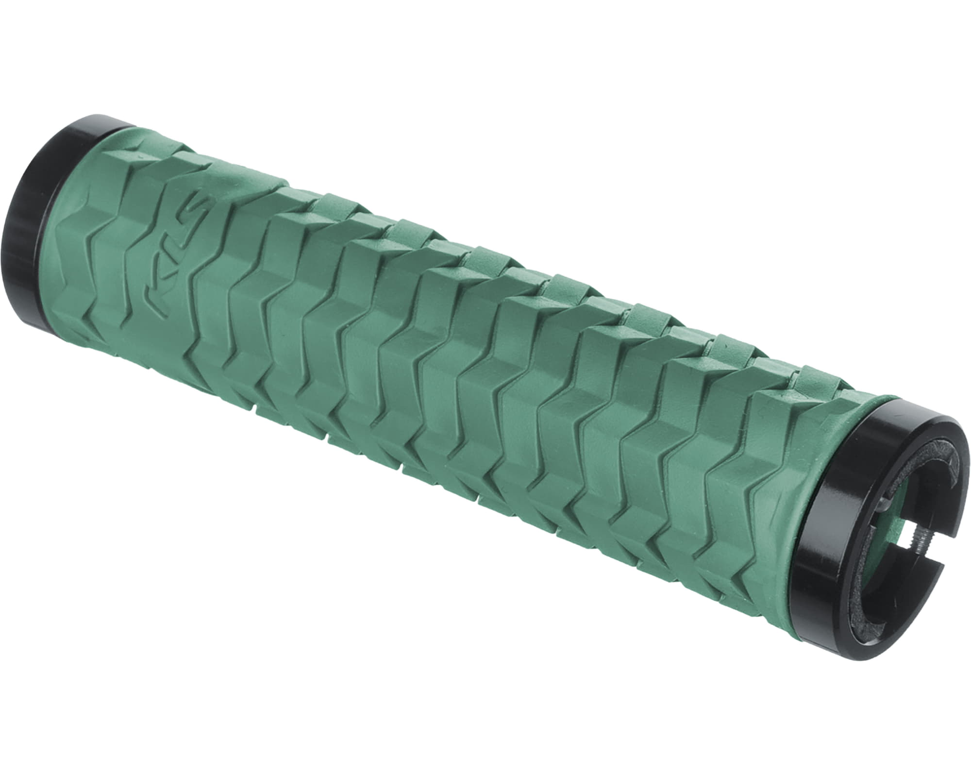 Ручки на кермо з двома замками KLS Poison Double LockOn м'ятний