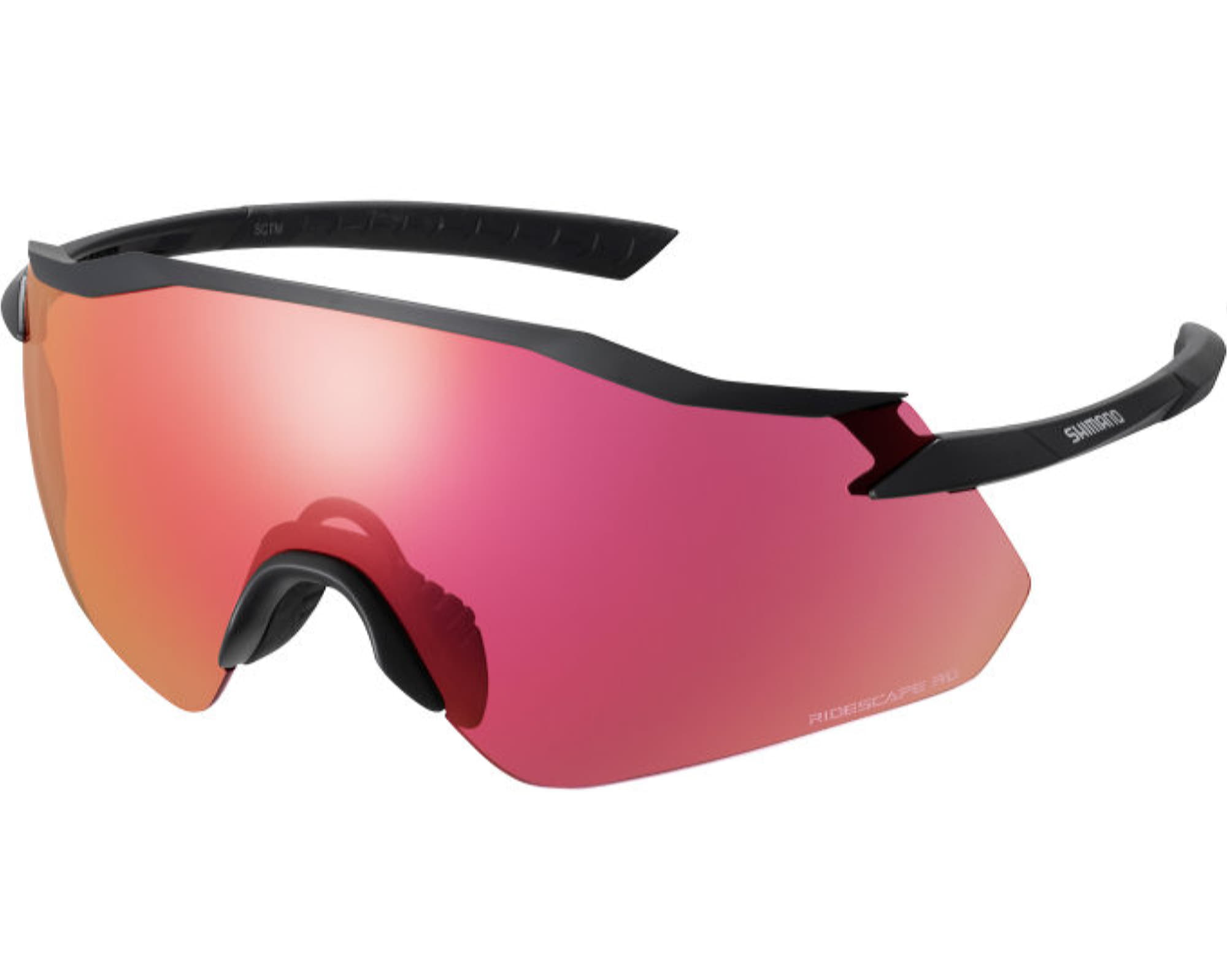 Очки SHIMANO EQUINOX4 Road, матовые черные