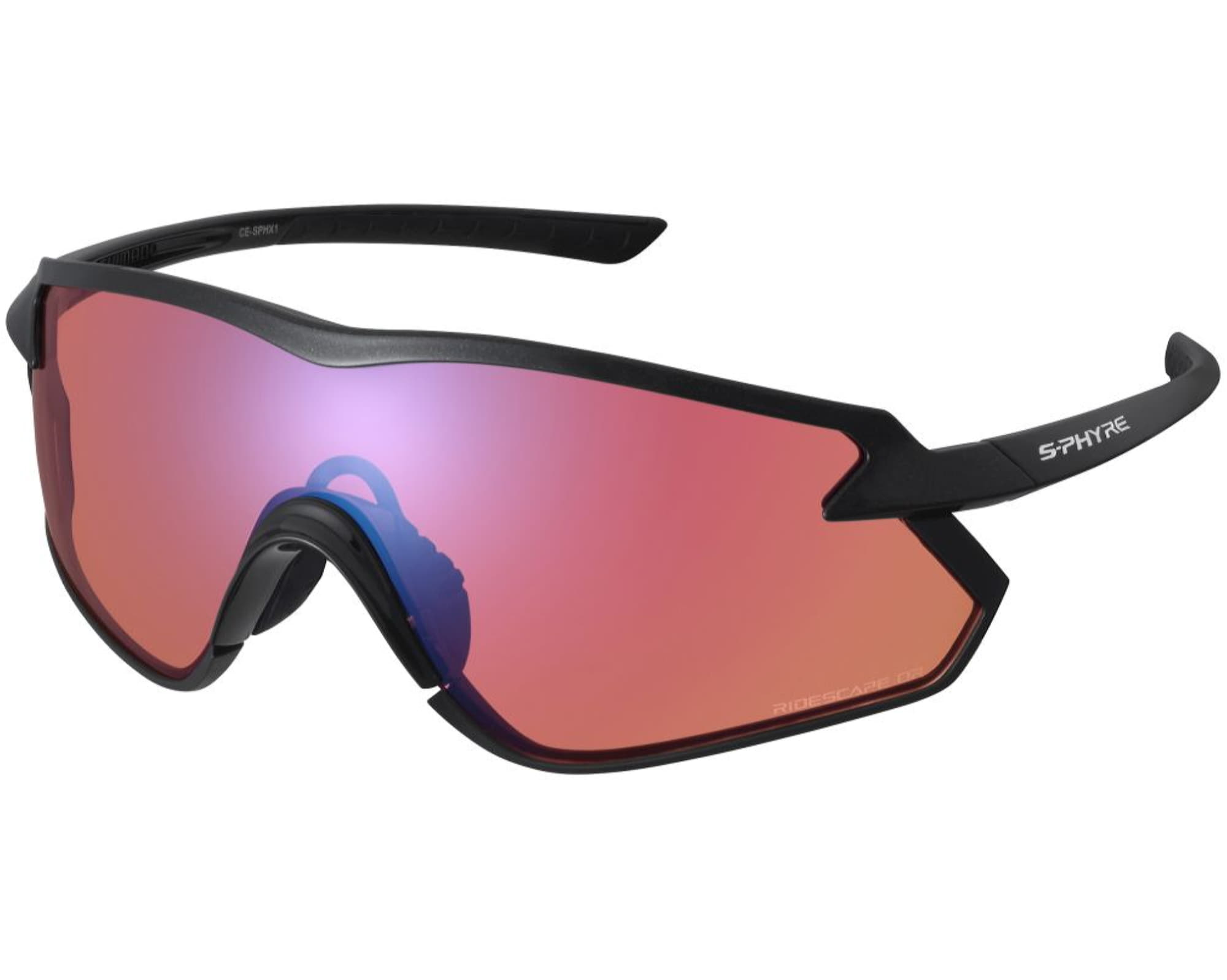 Очки SHIMANO S-PHYRE RIDESCAPE OFF-ROAD, черный металлик