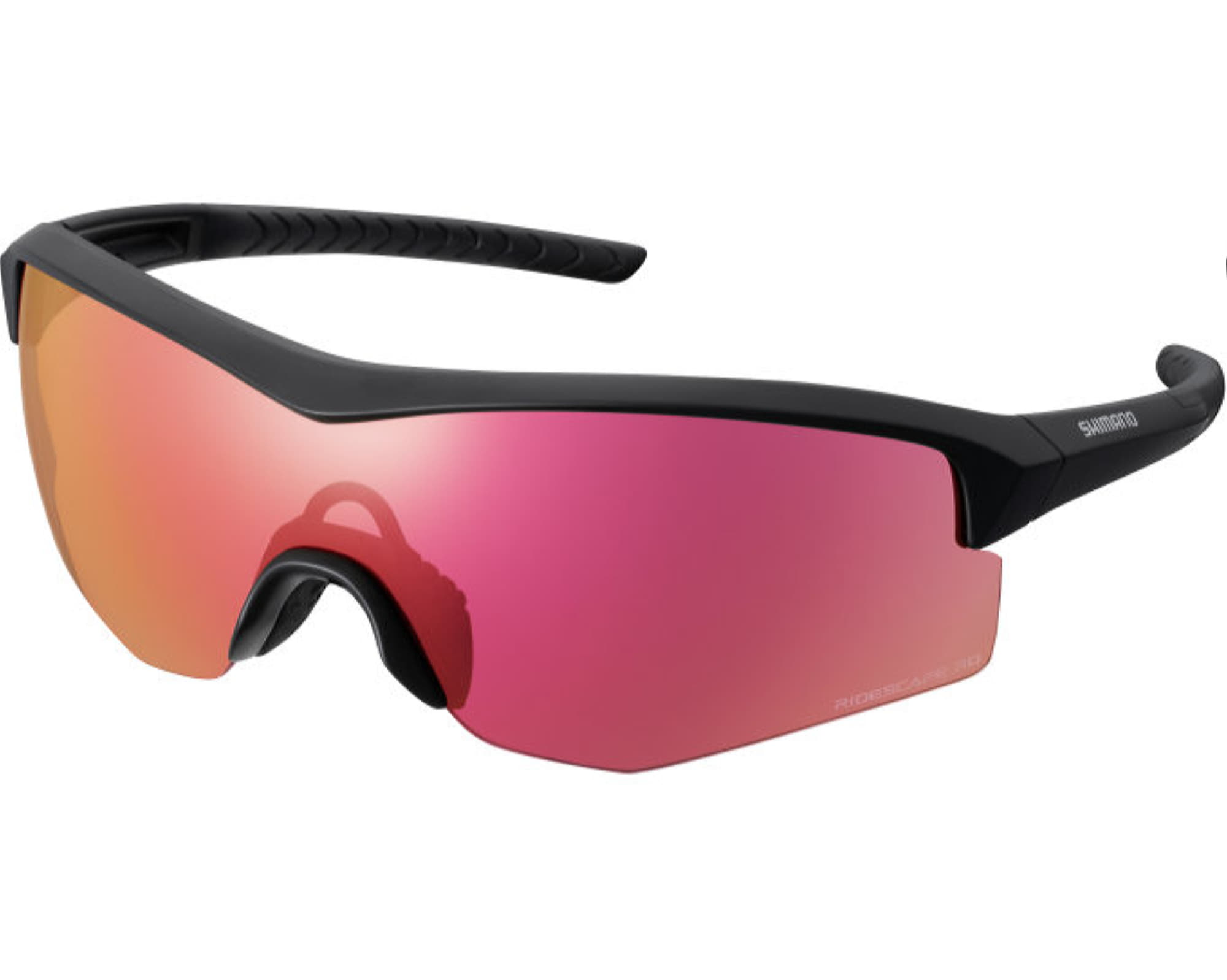 Очки SHIMANO SPARK RIDESCAPE ROAD, черные матовые