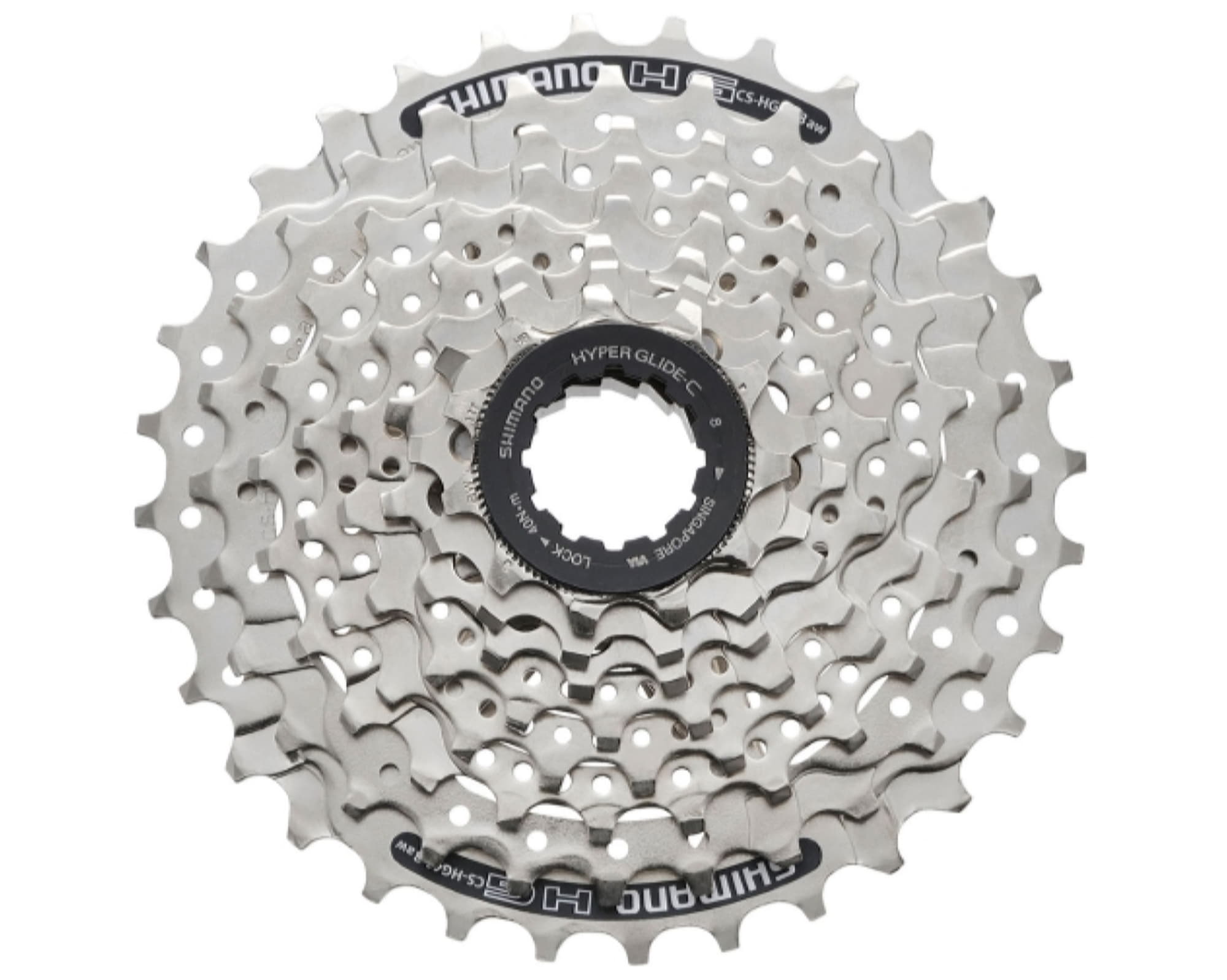 Кассета Shimano CS-HG41, 11-32, 8-наз. серебр