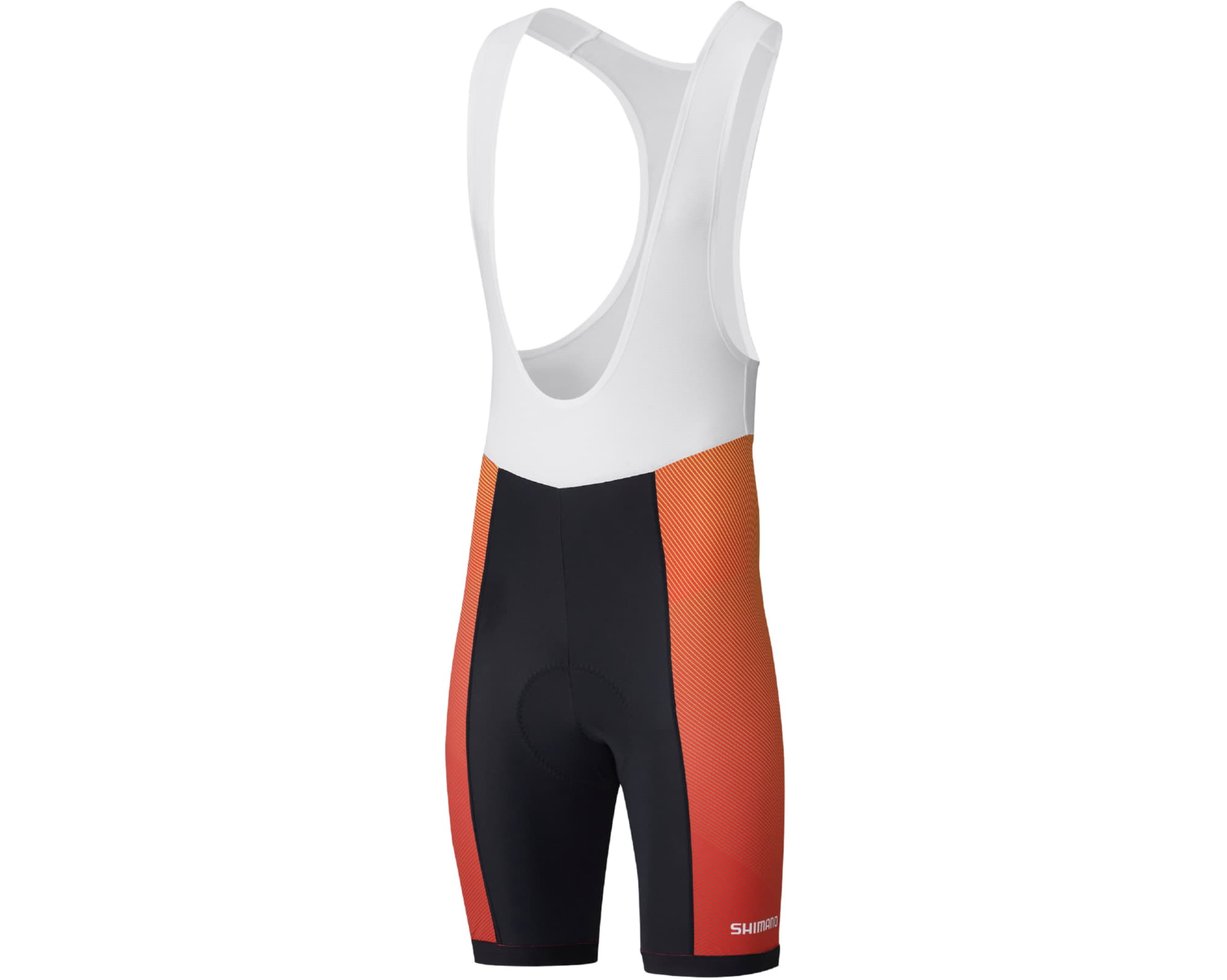 Велотруси Shimano TEAM2 з лямками, червоні, розм. XXXL