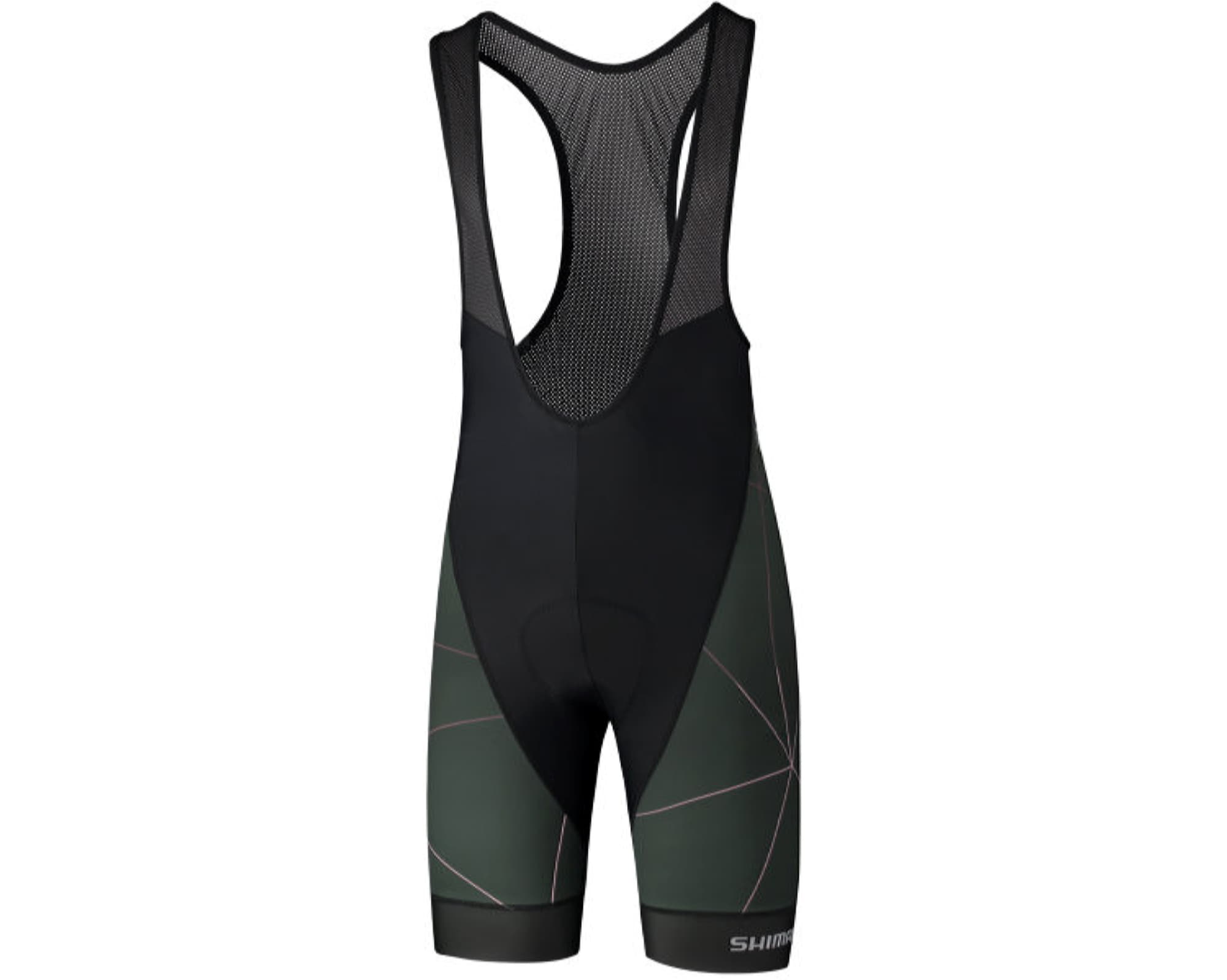 Велотруси Shimano BREAKAWAY з лямками, антрацит, розм. L