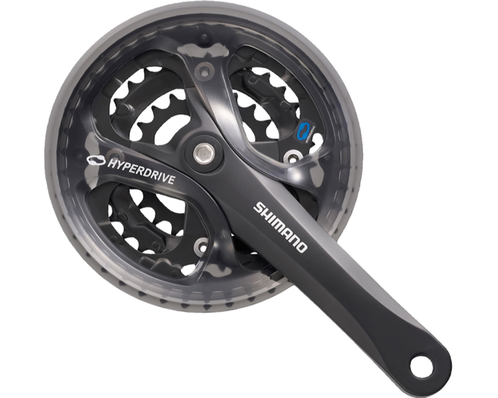 Шатуни Shimano FC-M361, 175мм, 48X38X28 захист зірок