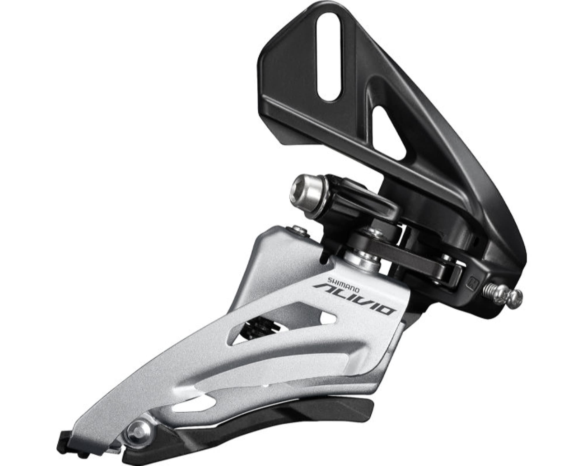 Переключатель передний Shimano FD-M3120, ALIVIO 2X9, SIDE SWING, FRONT-PULL, прямой монтаж, макс. 36зуб.
