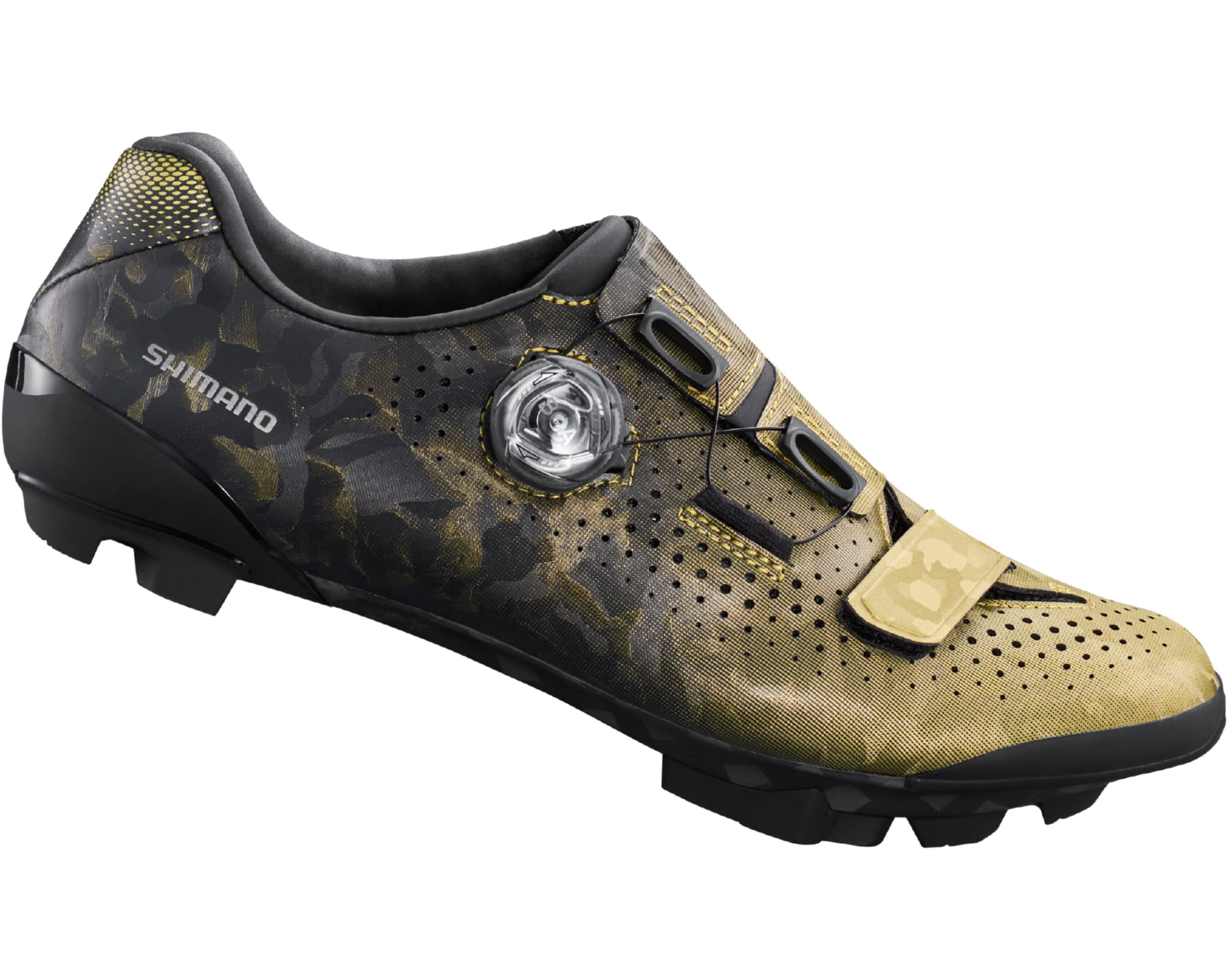 Веловзуття жіноче SHIMANO RX800WD, золоте, розм. EU38