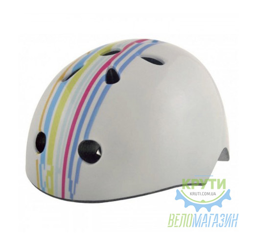 шлем детский Bellelli STRIPS size-S (графиты бел.)