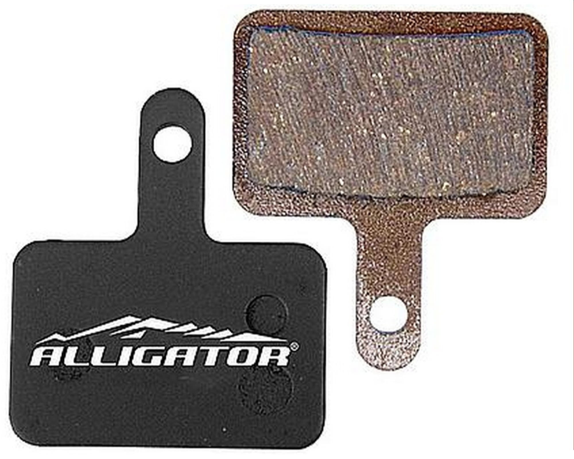 Колодки тормозные Alligator для Shimano M525/M475 полуметаллические.