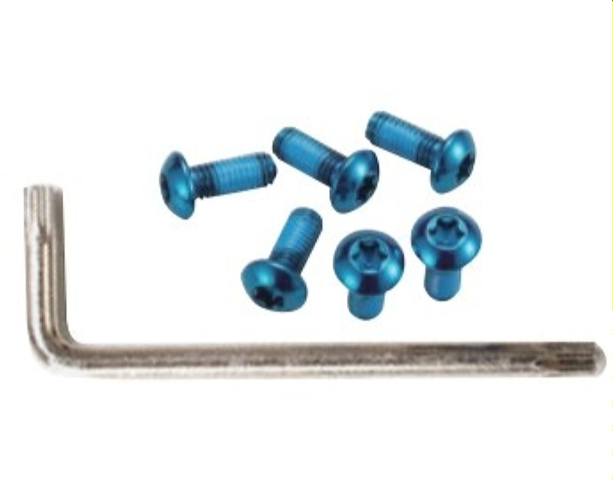 Винты Alligator для крепления ротора Torx синий 6 шт.