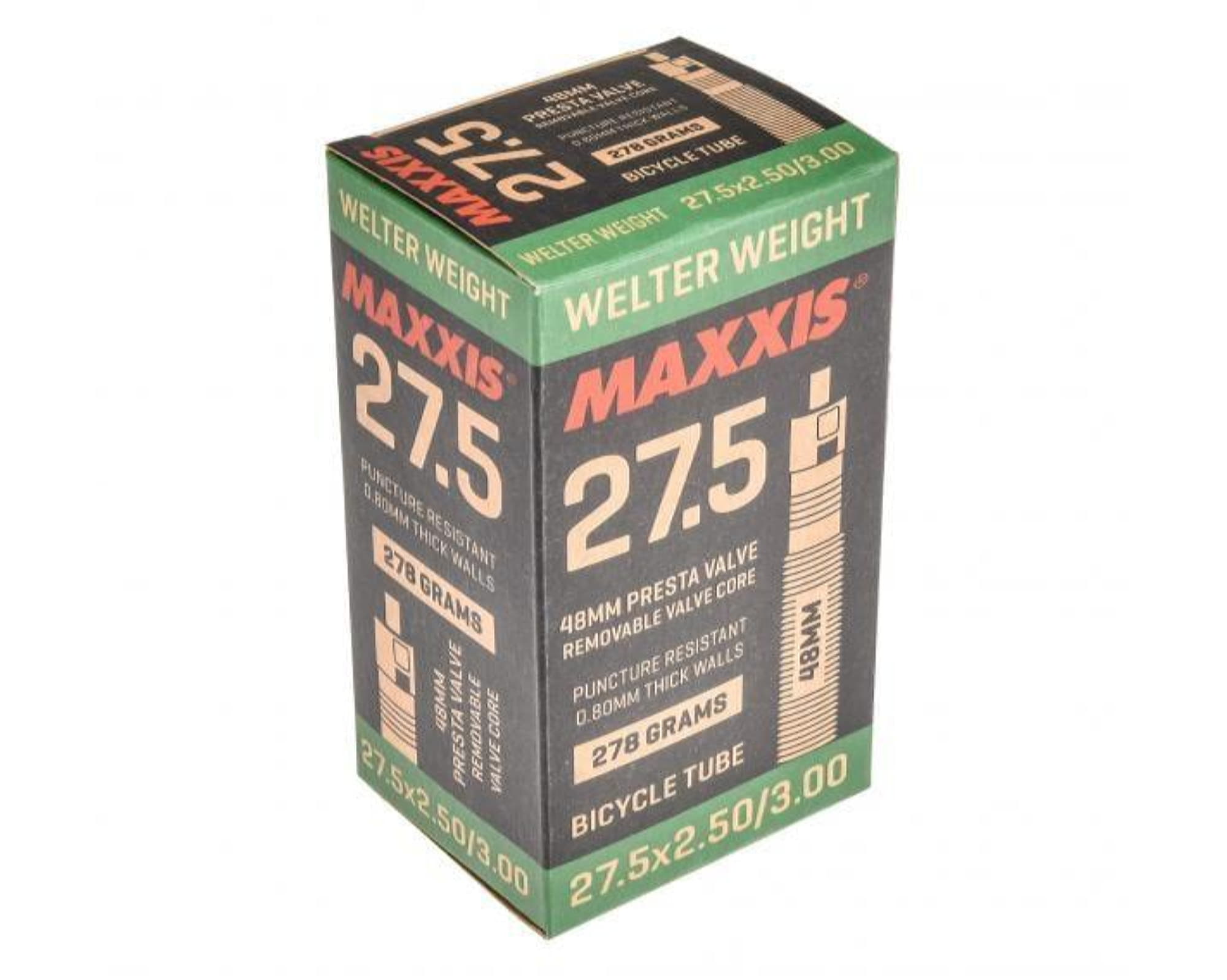 Камера Maxxis Welter Weight FAT/Plus 27.5x2.5/3.0 FV L:48мм 0.8mm