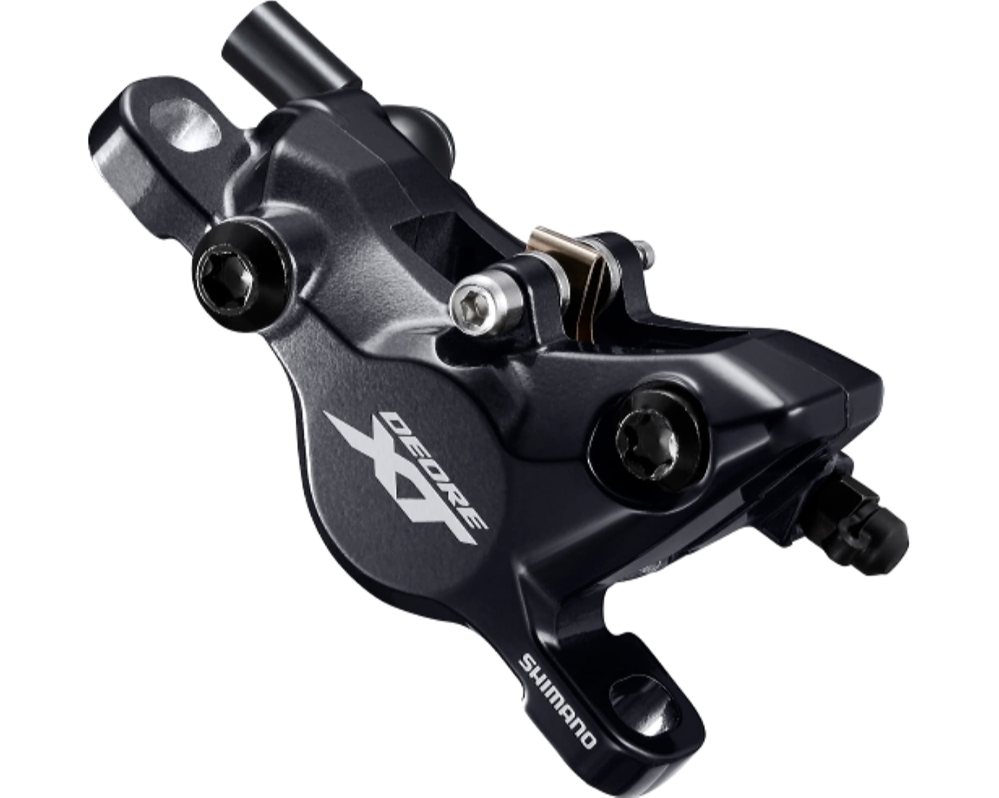 Калипер гидравл диск тормозов Shimano BR-M8100 DEORE XT, монтаж РМ160мм, колодка G03A