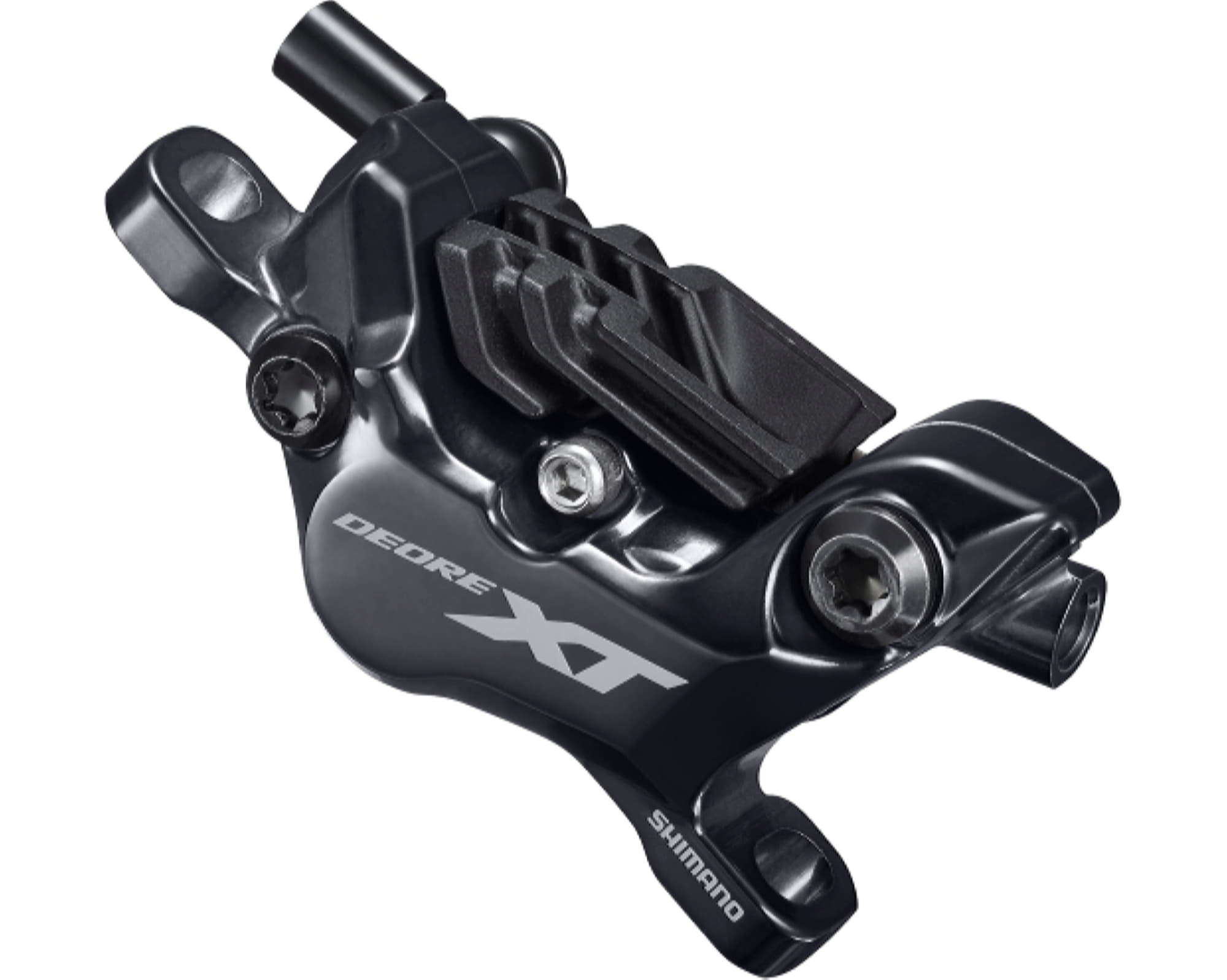 Каліпер гідравл диск гальм Shimano BR-M8120 Deore XT, монтаж РМ160мм, колодка N03A/Fin полімер