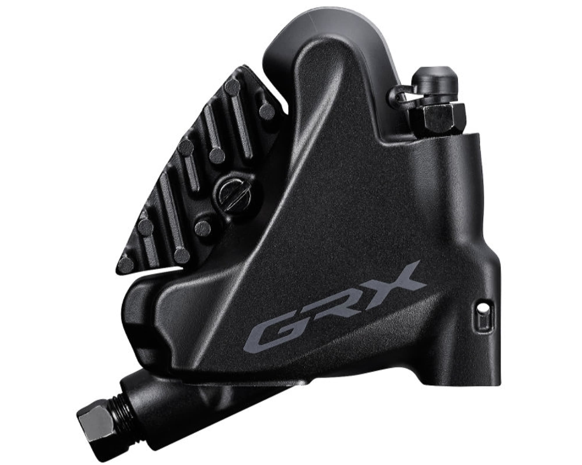 Каліпер гідравл. диск гальм Shimano BR-RX400, GRX, задній FLAT MOUNT, болт 25MM, без адаптера, колодка L03A RESIN PAD(W/FIN)