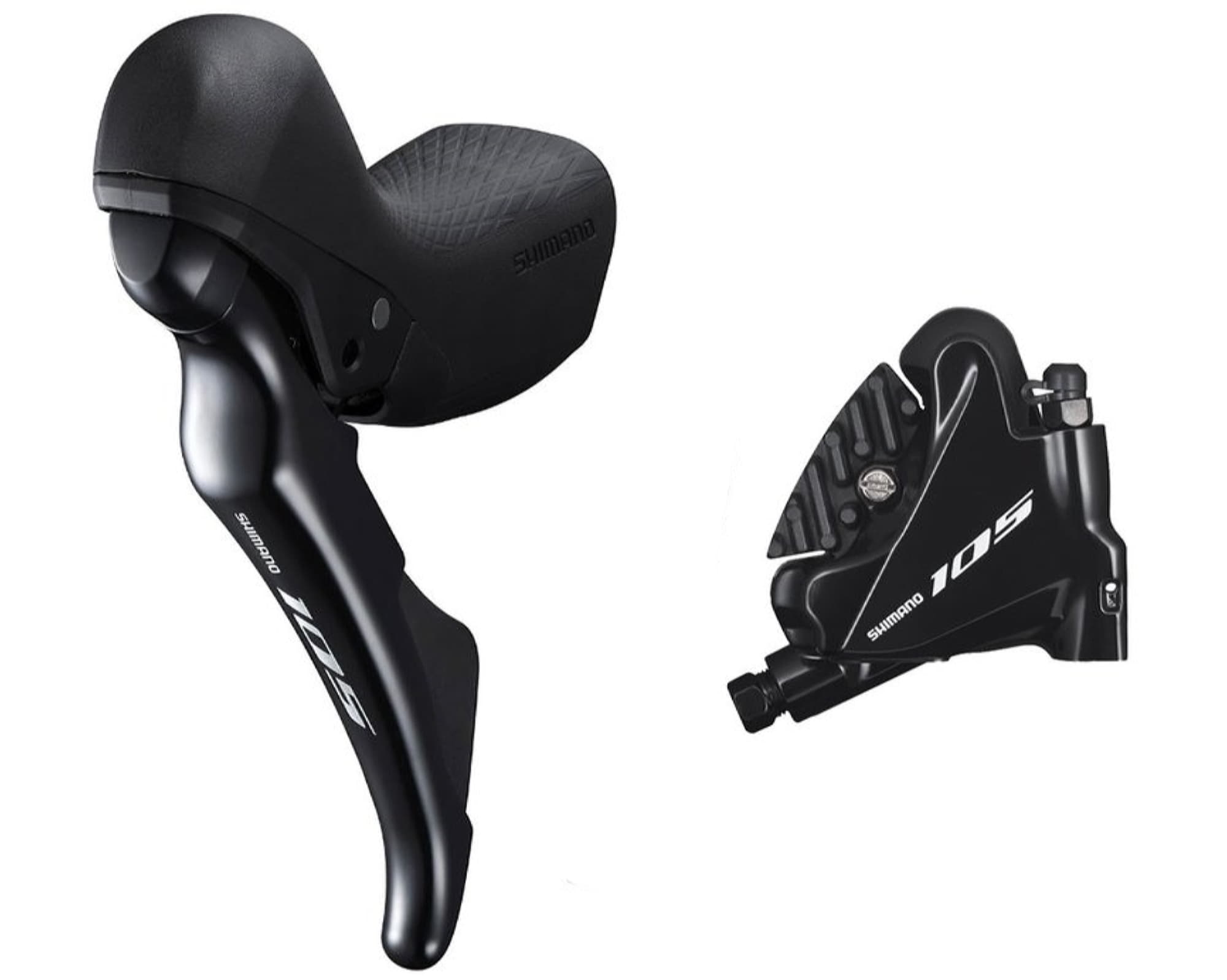 Тормоз гидравл диск для шоссе Shimano R7020 105, задний (правая ручка, калипер, гидролиния 1700мм)