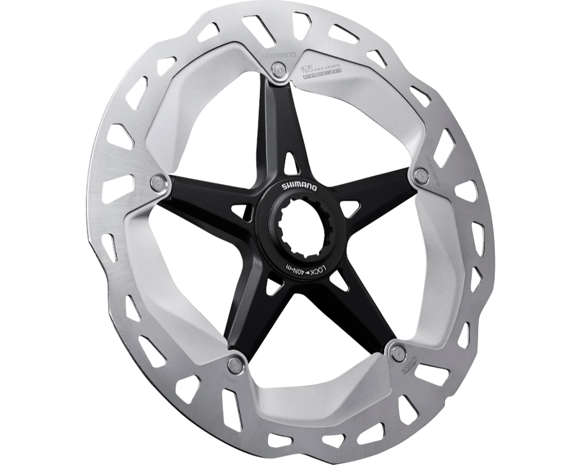 Ротор Shimano RT-MT800-L-E, 203мм, ICE TECH FREEZA CENTER LOCK