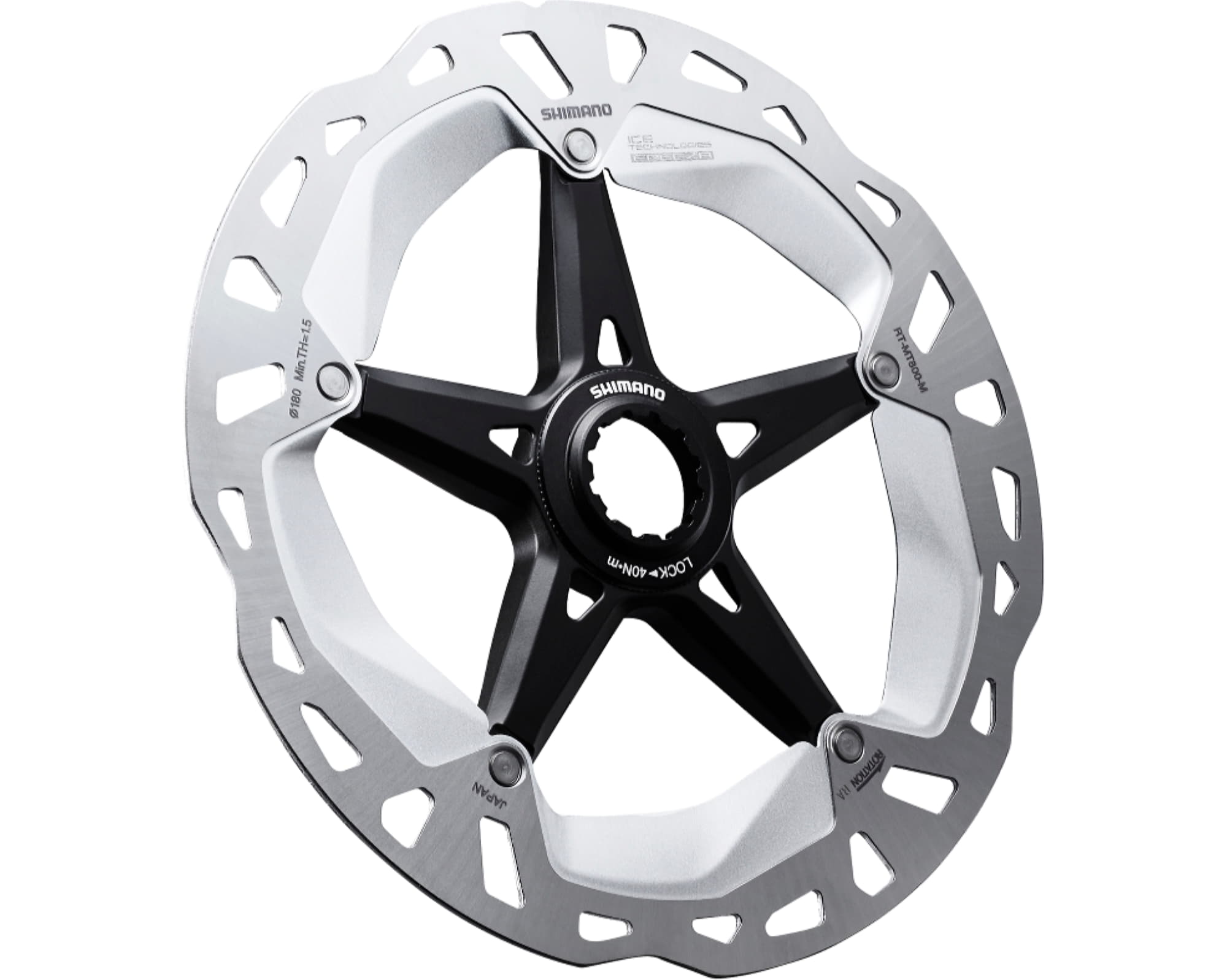 Ротор Shimano RT-MT800-ME, 180мм, ICE TECH FREEZA CENTER LOCK