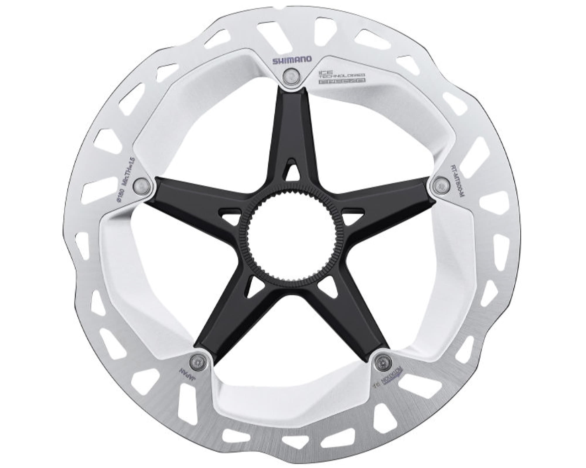 Ротор Shimano RT-MT800-M-I, 180мм, ICE TECH FREEZA CENTER LOCK