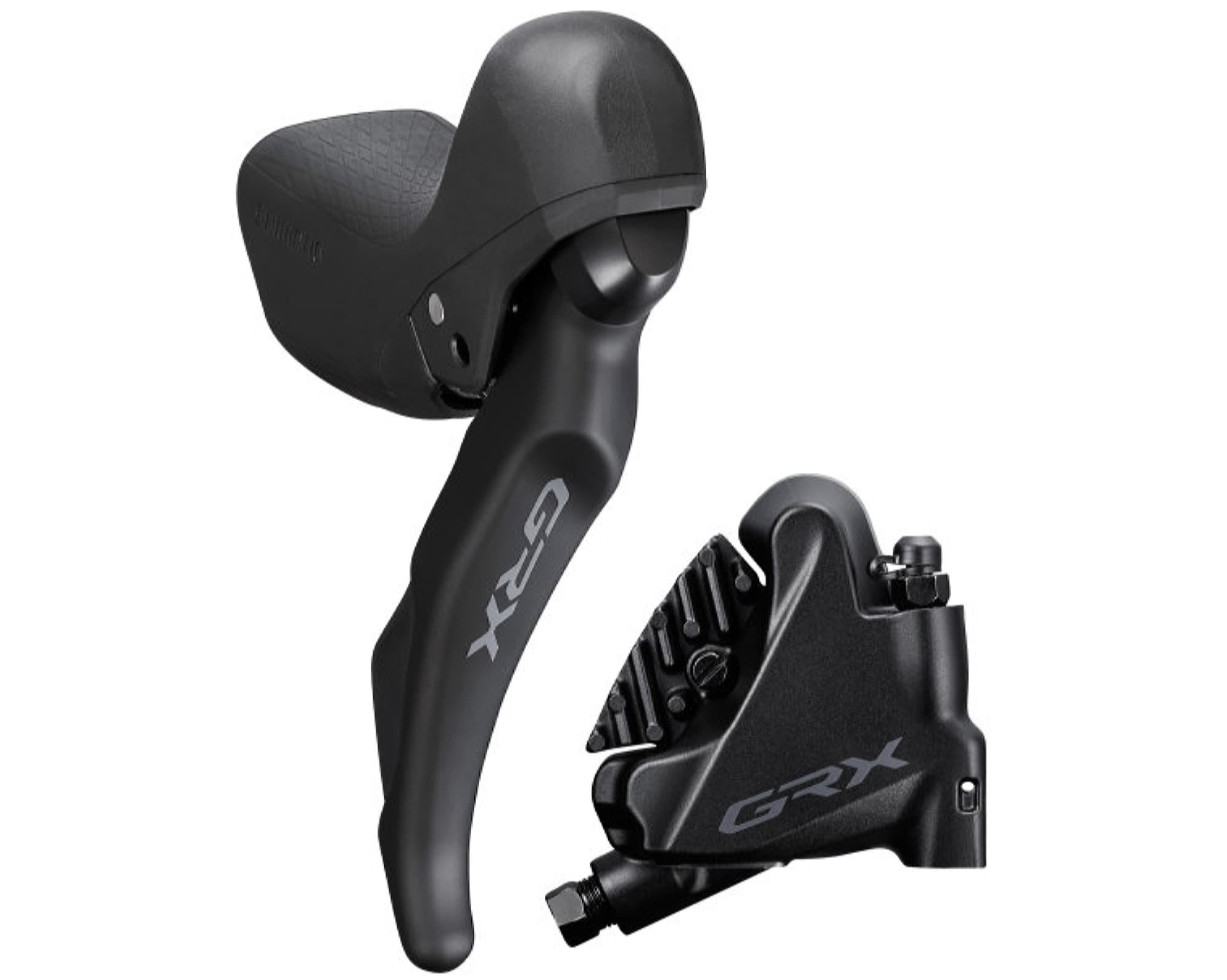 Тормоз гидравл диск Shimano RX400-1 GRX, задний (правая тормозная ручка/шифтер ST-RX600 11-быстрый, калипер BR-RX400, гидролиния 1700мм)