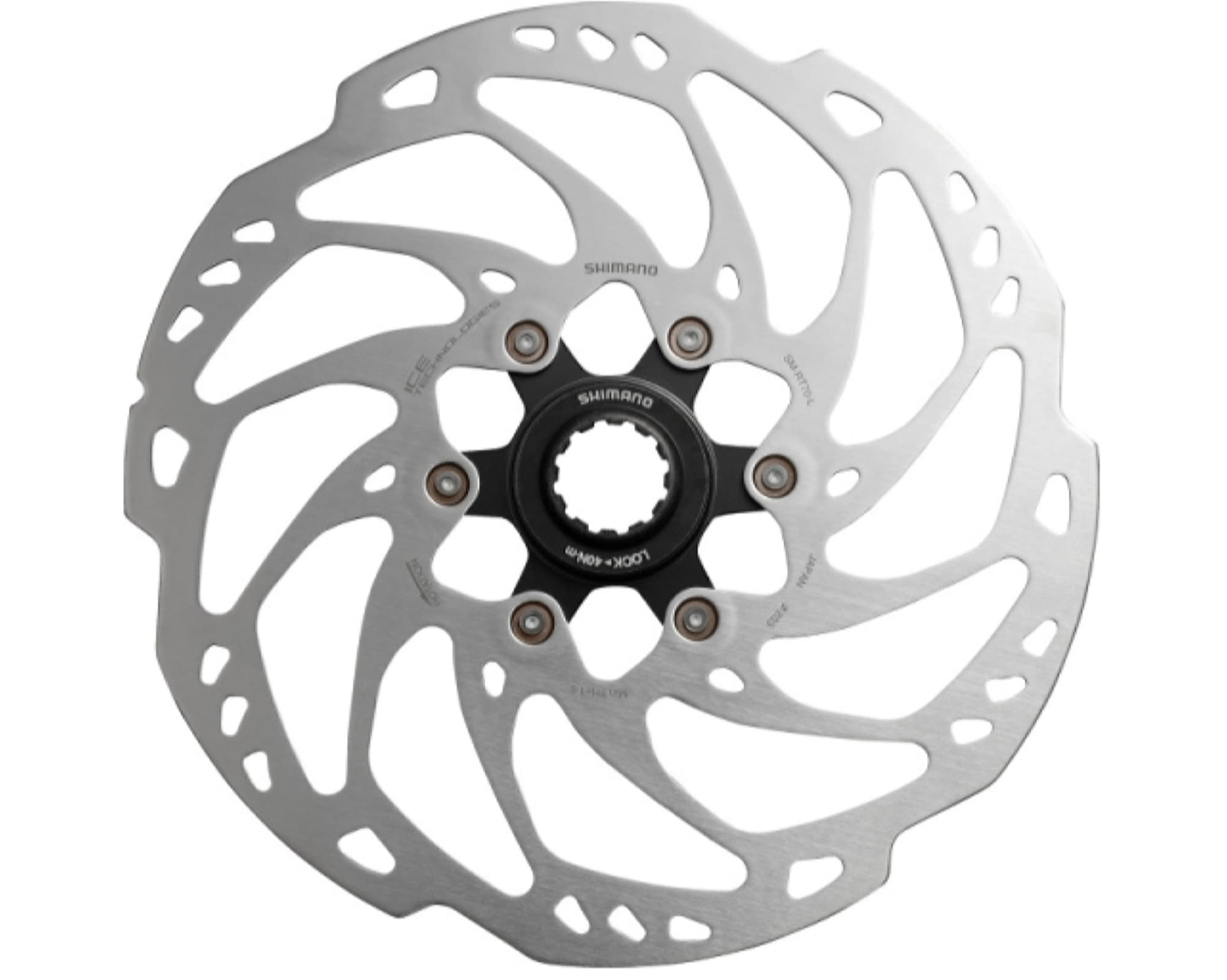 Ротор Shimano SM-RT70-L ICE TECH, 203мм, CENTER LOCK