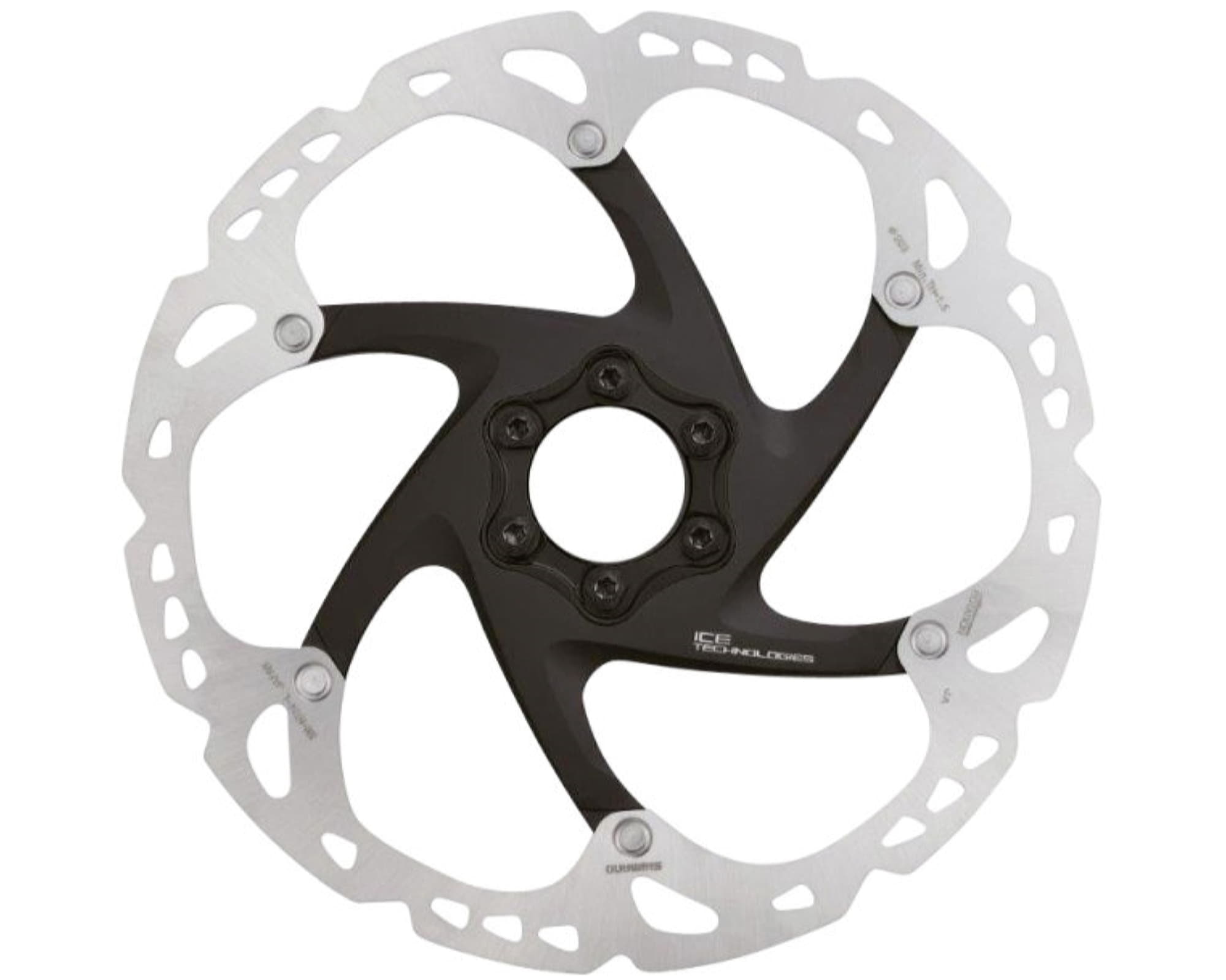 Ротор Shimano SM-RT86-L, ICE TECH, 203мм, монтаж 6 болтів