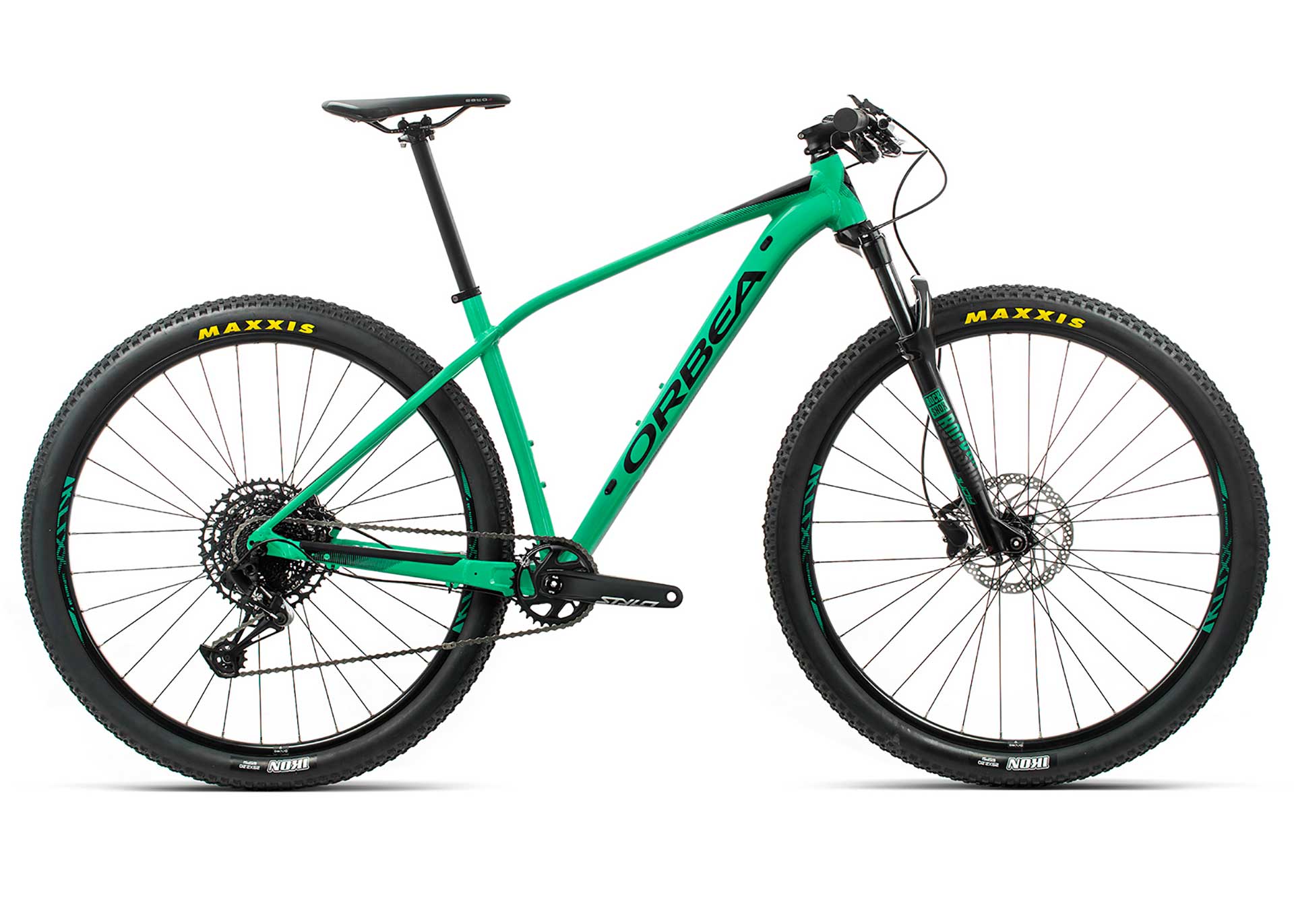 Велосипед Orbea Alma 27 H20-Eagle S Mint-Black 2020