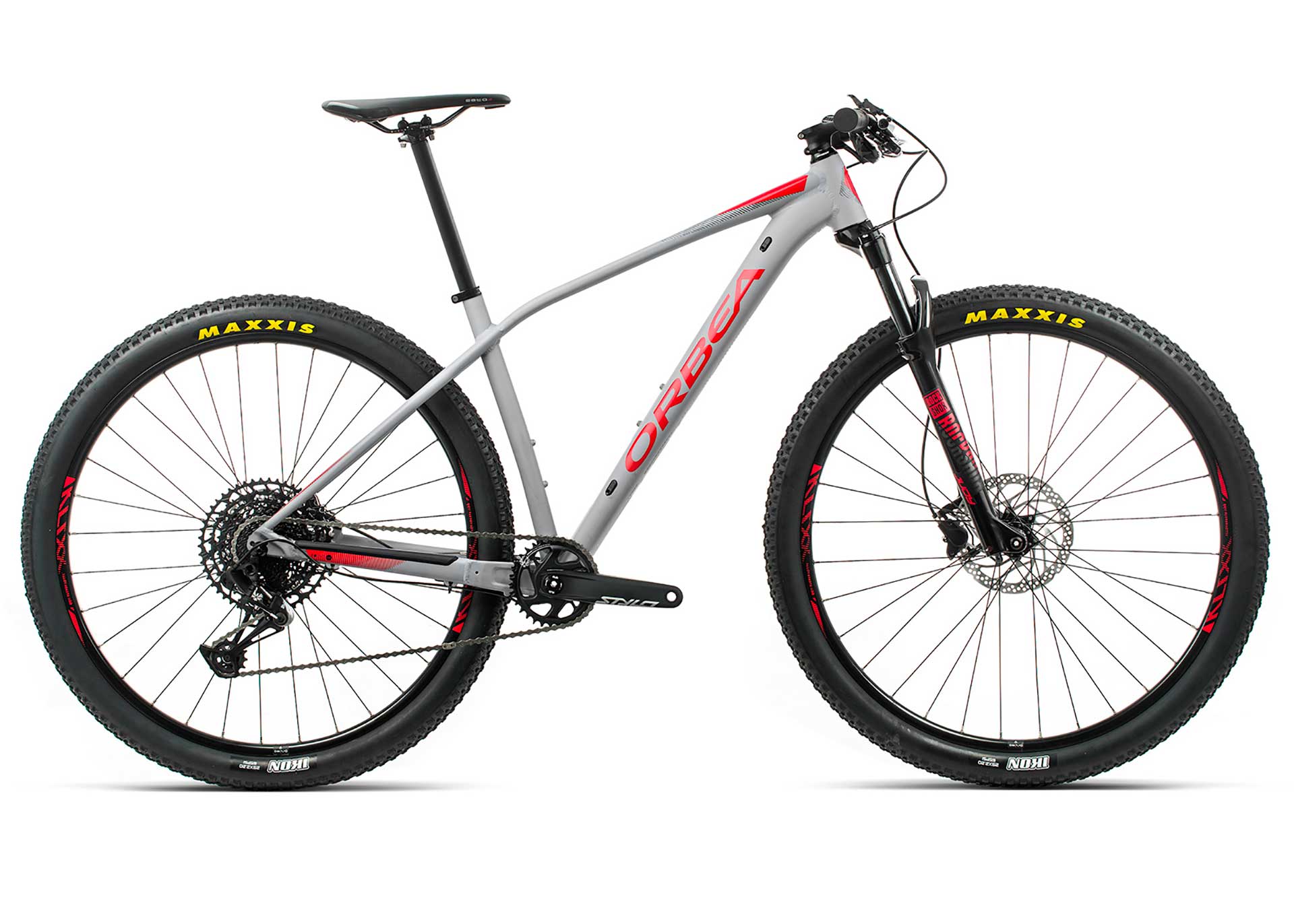 Велосипед Orbea Alma 27 H20-Eagle S Grey-Red 2020