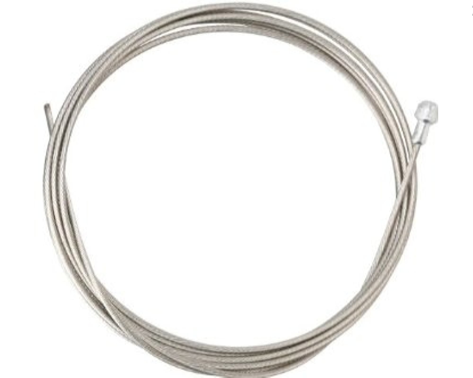 Тросик тормозной Alligator для шоссе нержавеющий полированный. диаметр 1,5 мм. уп. 100 шт