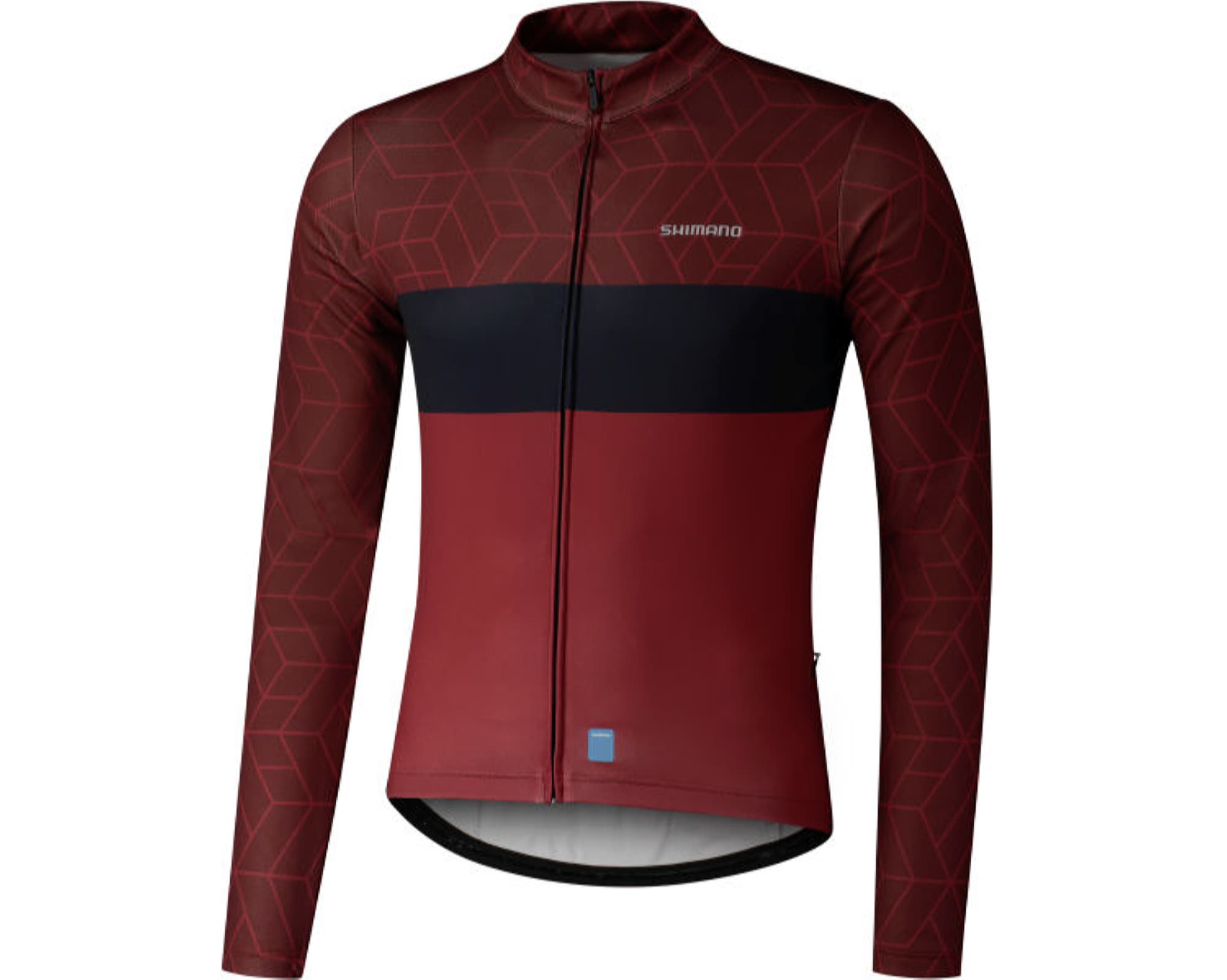 Велоджерси Shimano VERTEX TEAM утепленное, бордовое, разм. L