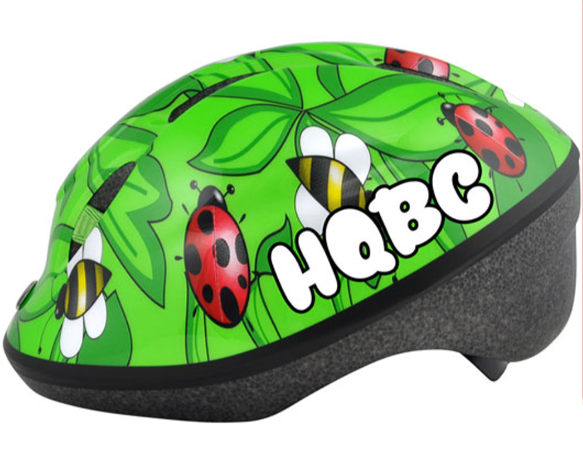 Шлем HQBC FUNQ Meadow, детский, зеленый, разм. 48-54