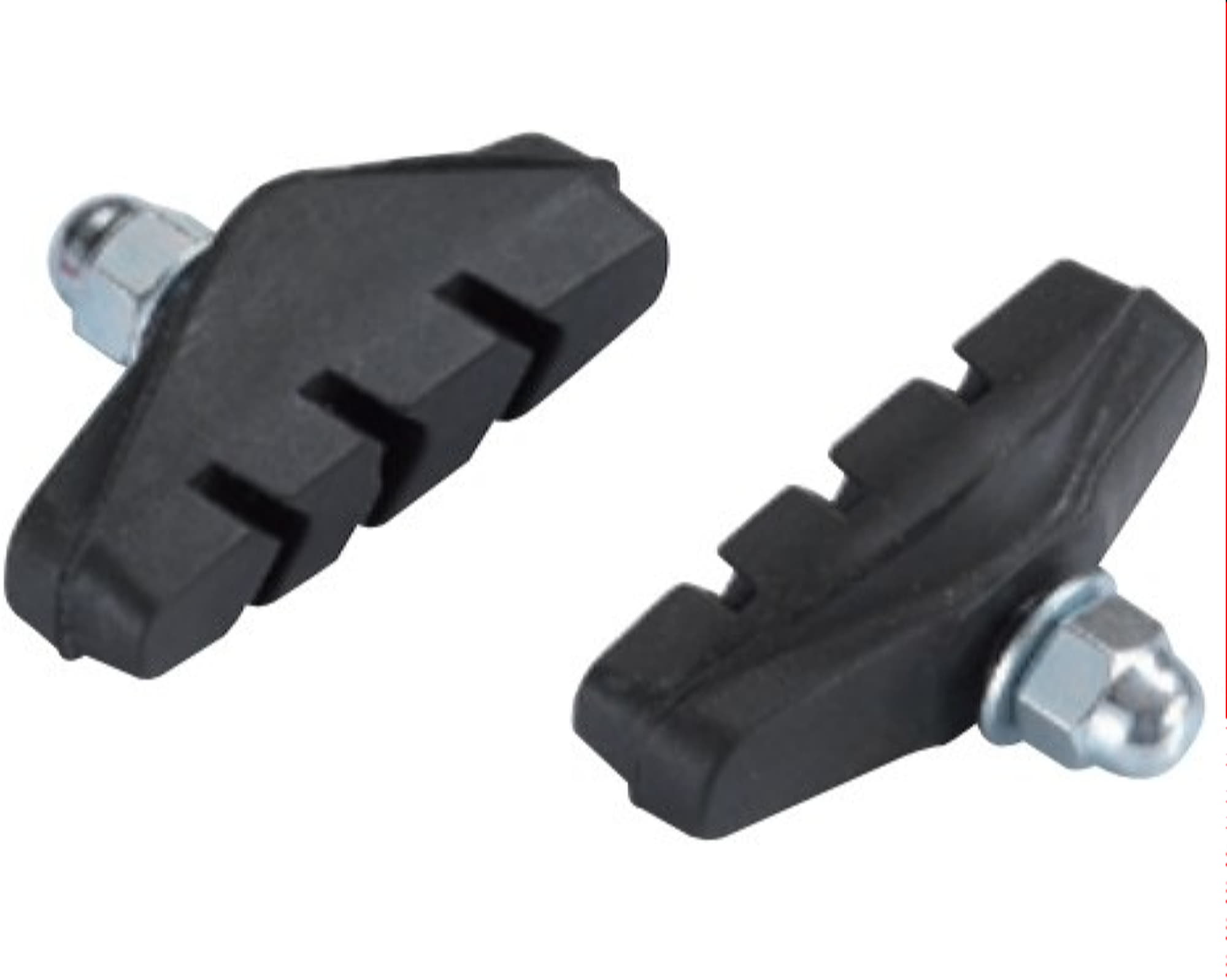 Колодки тормозные Alligator для шоссе 50 мм резьбовые на гайках